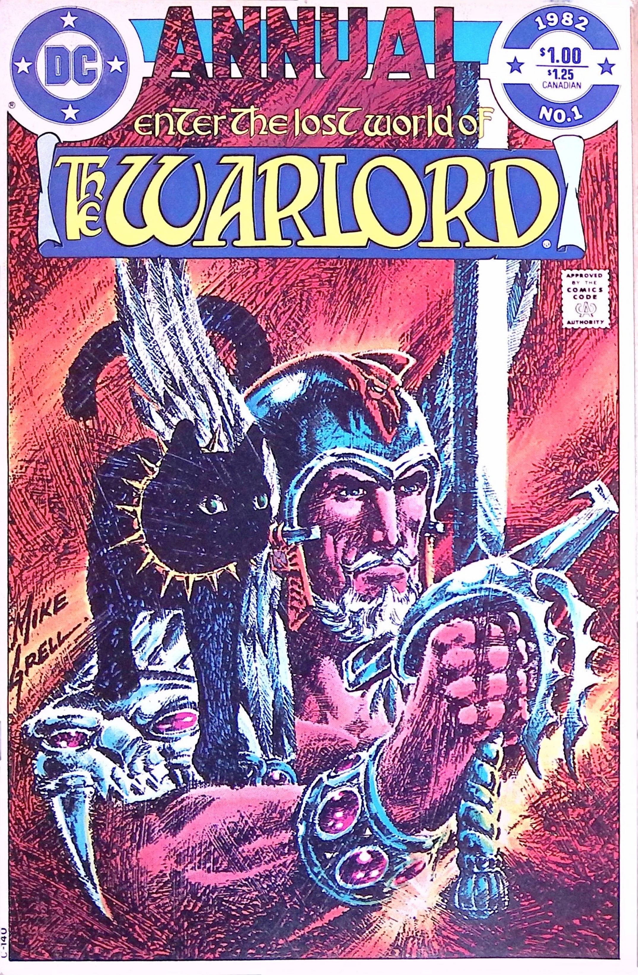 The Warlord Annual # 1 1982 VF