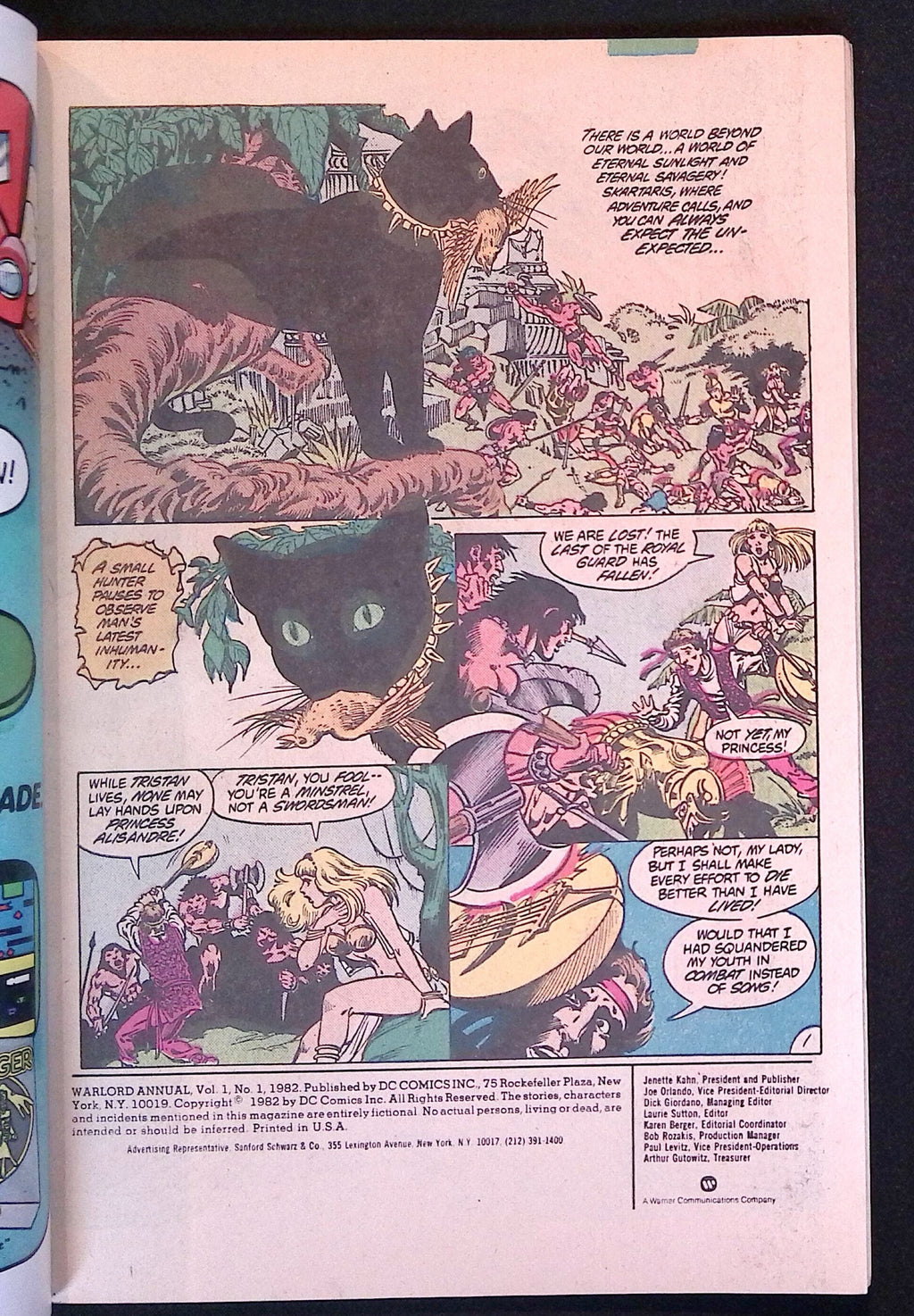 The Warlord Annual # 1 1982 VF