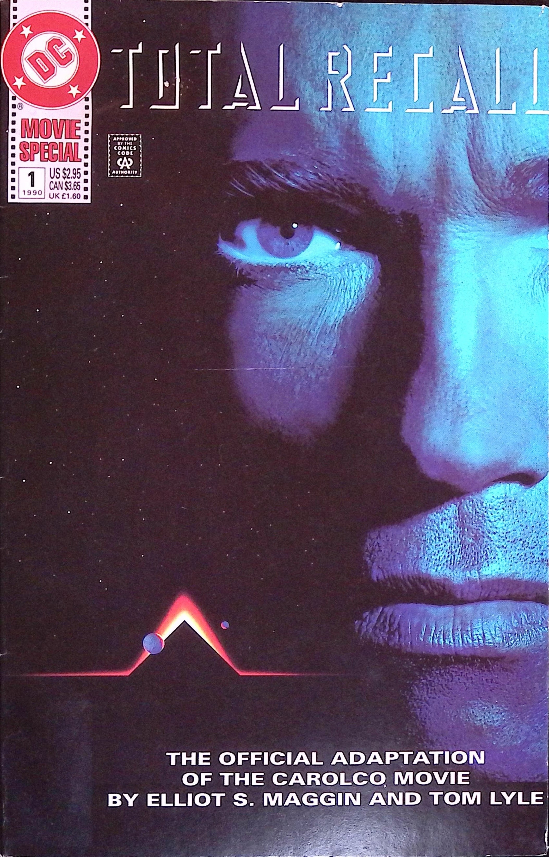Total Recall Movie Special # 1 1990 VF+