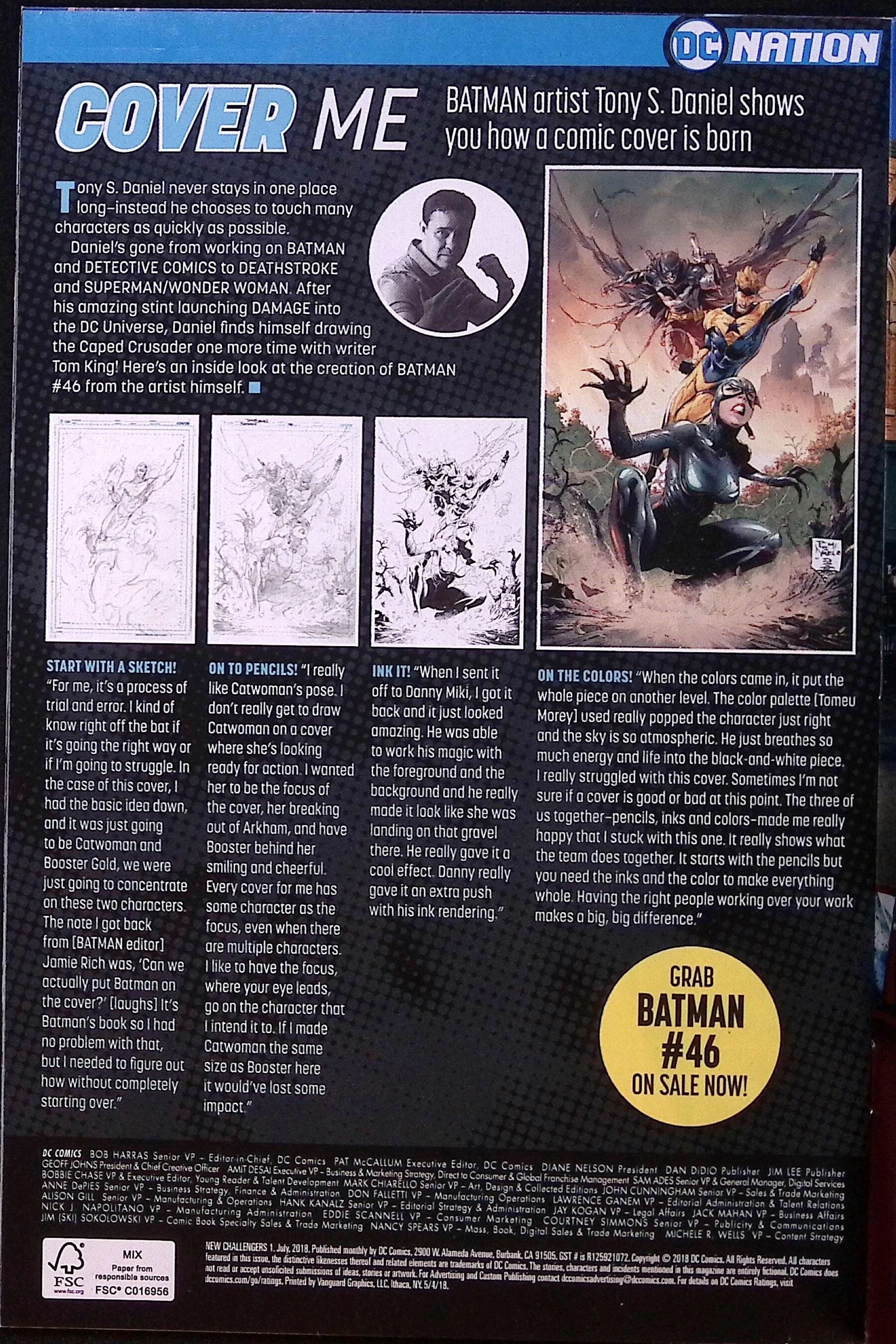 New Challengers # 1 2018 NM-