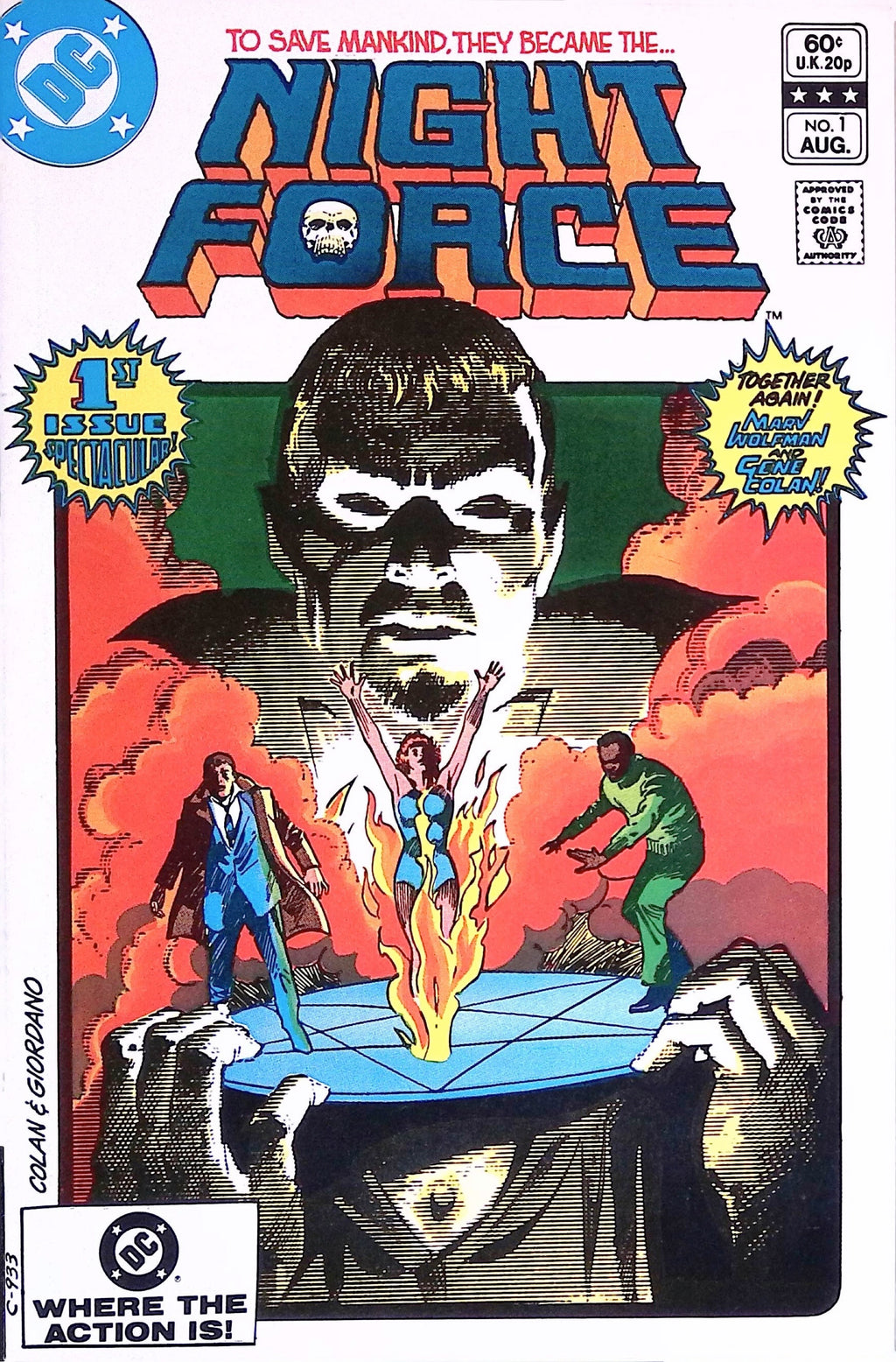 Night Force # 1 1982 NM-