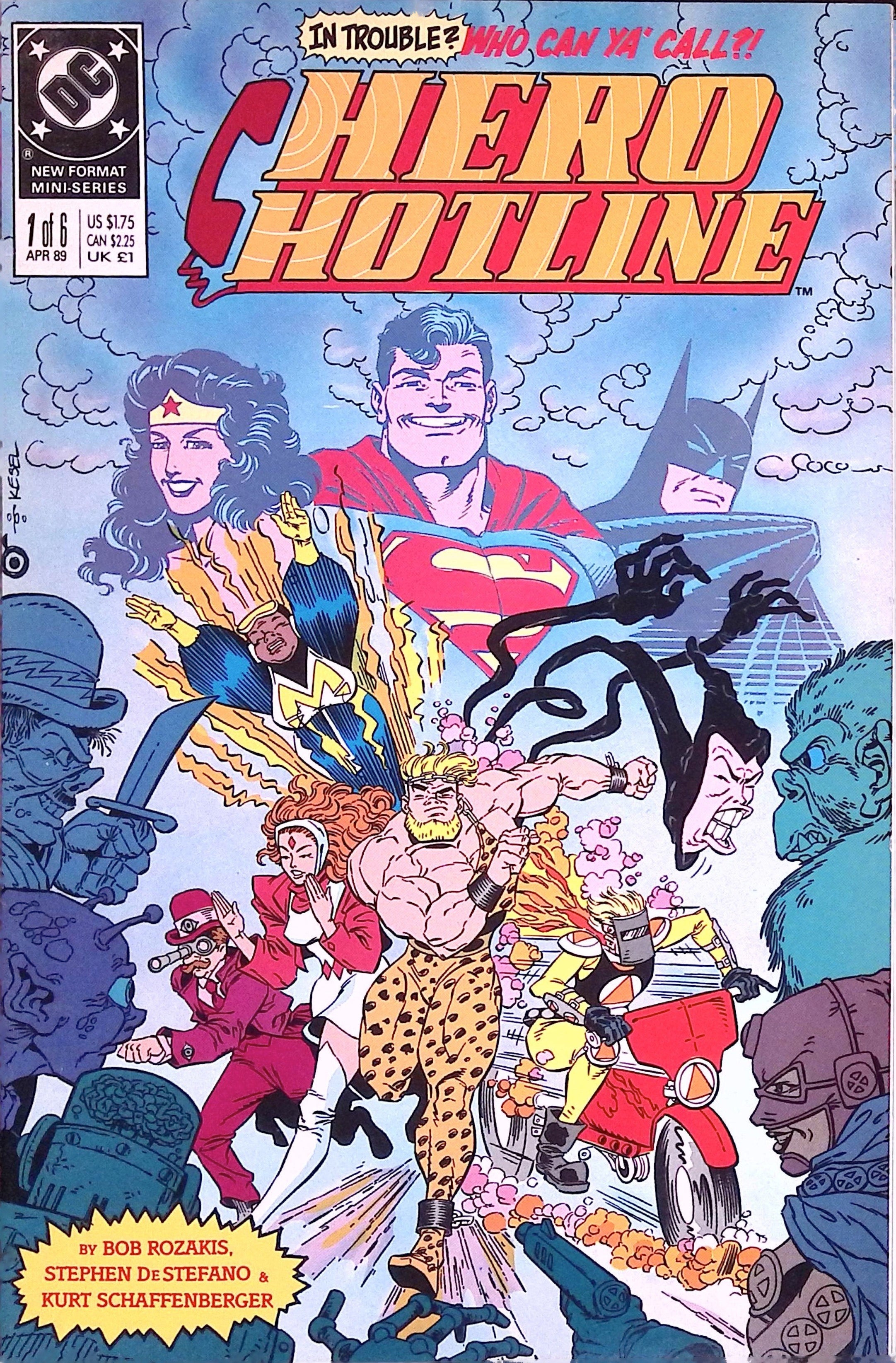 Hero Hotline # 1 1989 NM-