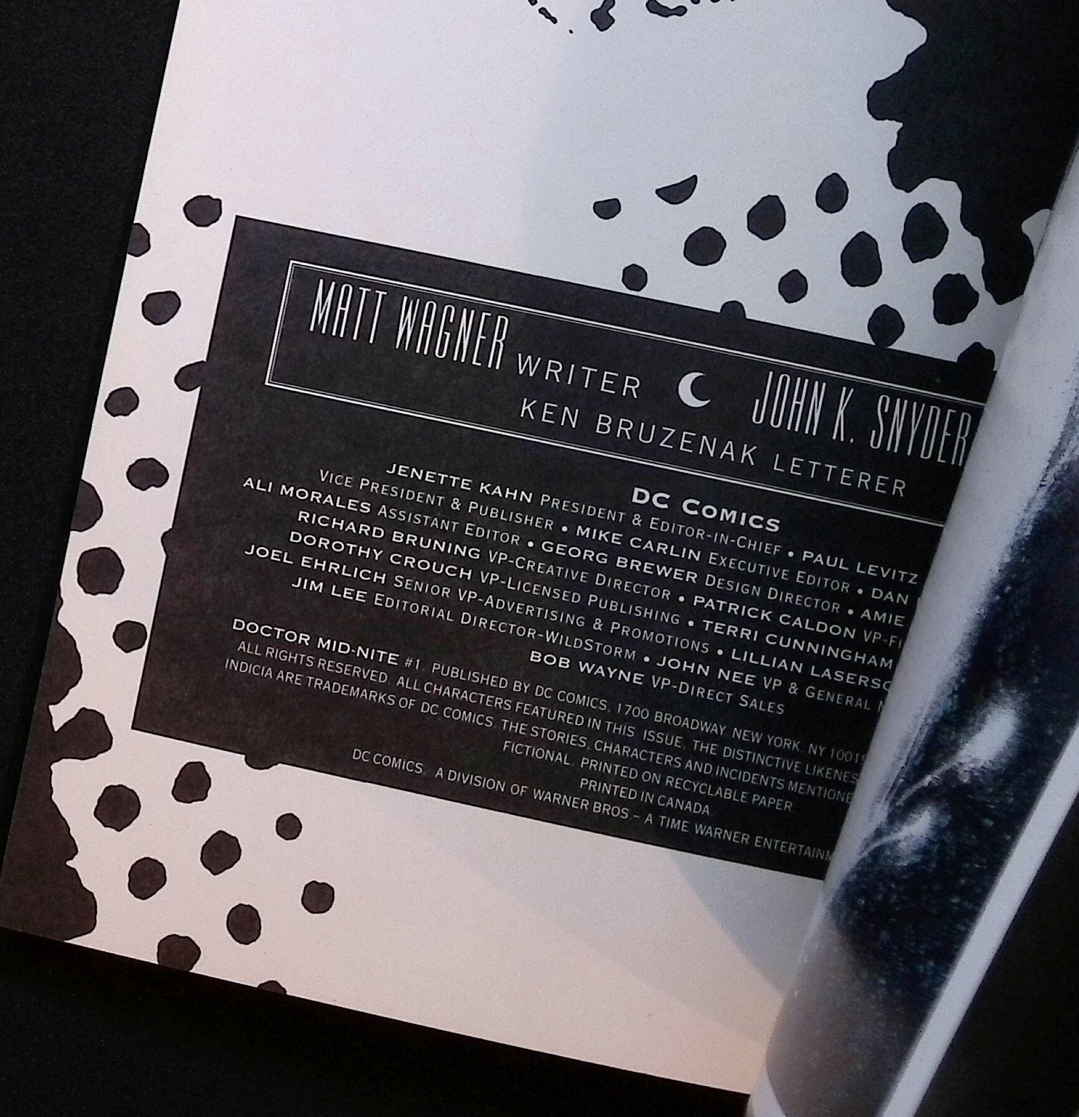 Doctor Mid-Nite Book One 1999 NM