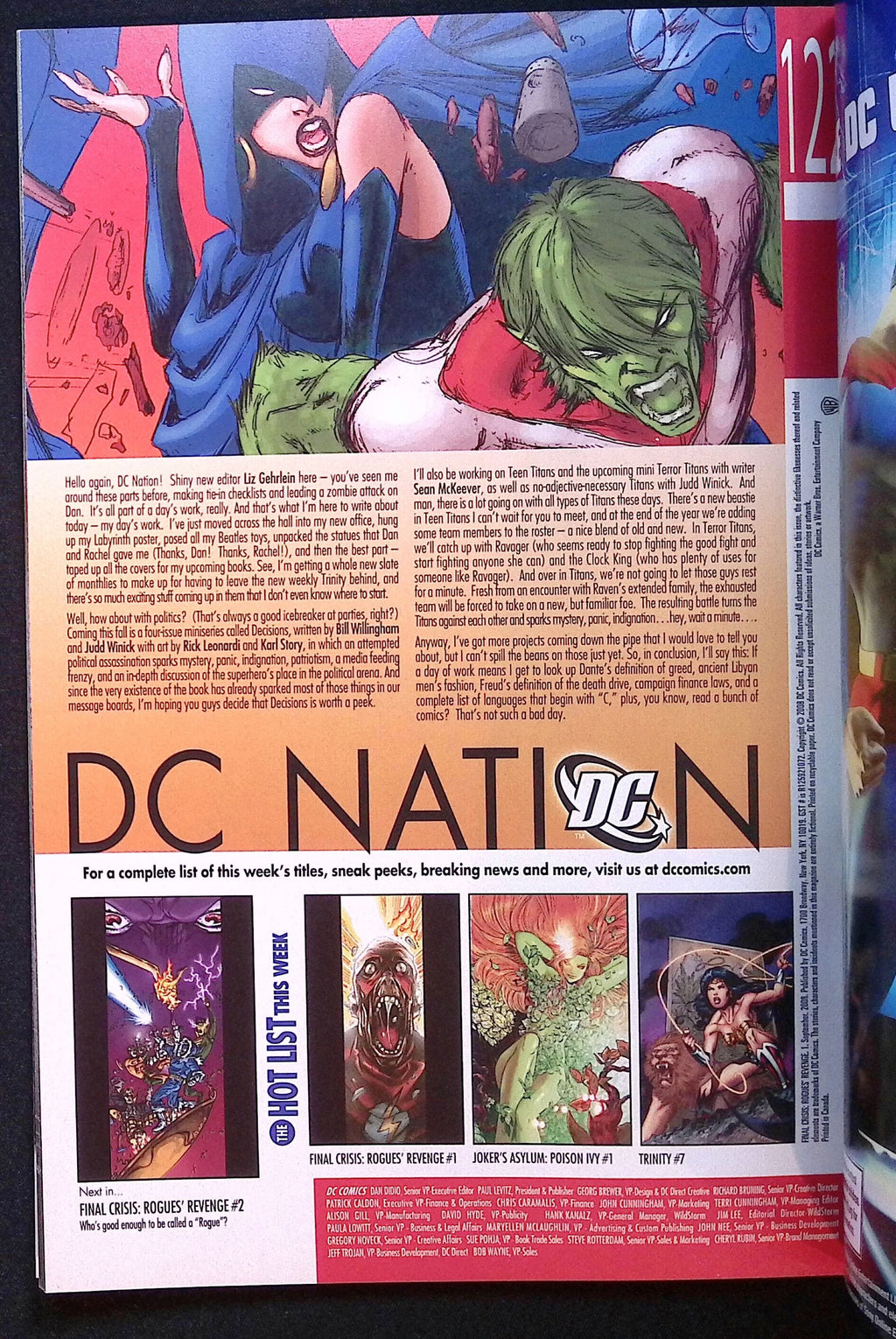 Final Crisis: Rogues' Revenge #1 NM-