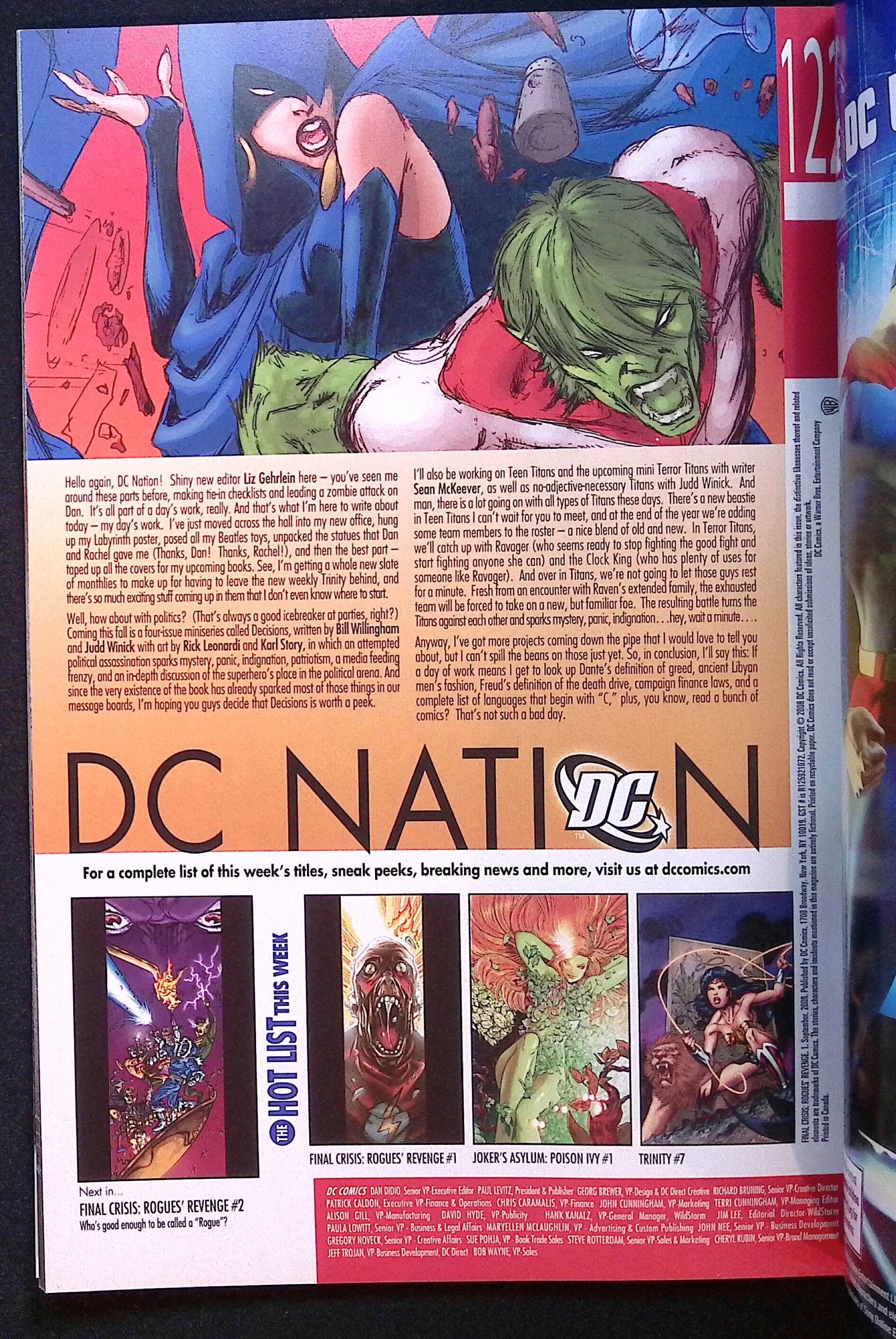 Final Crisis: Rogues' Revenge #1 NM-