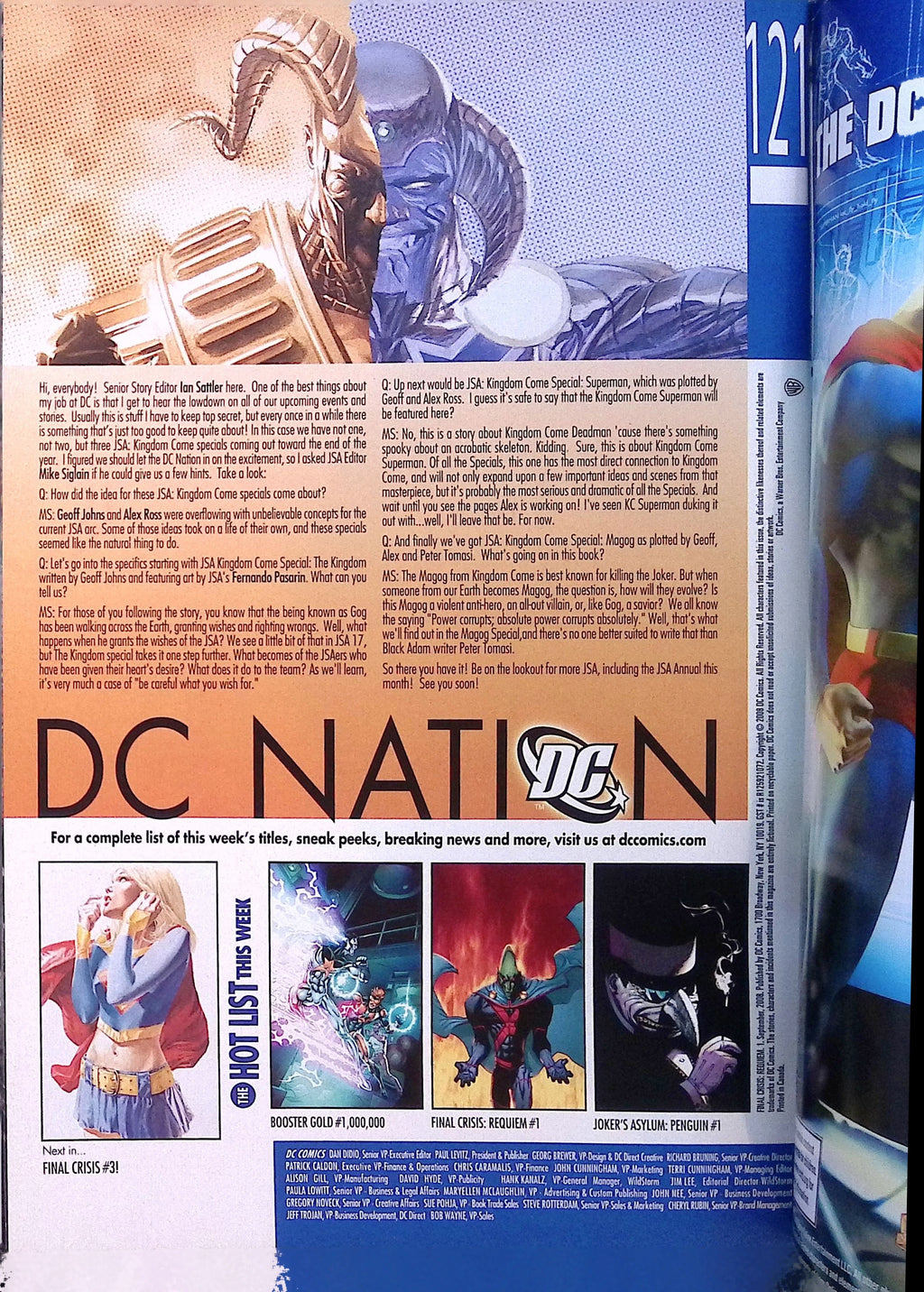 Final Crisis: Requiem # 1 2008 VF/NM