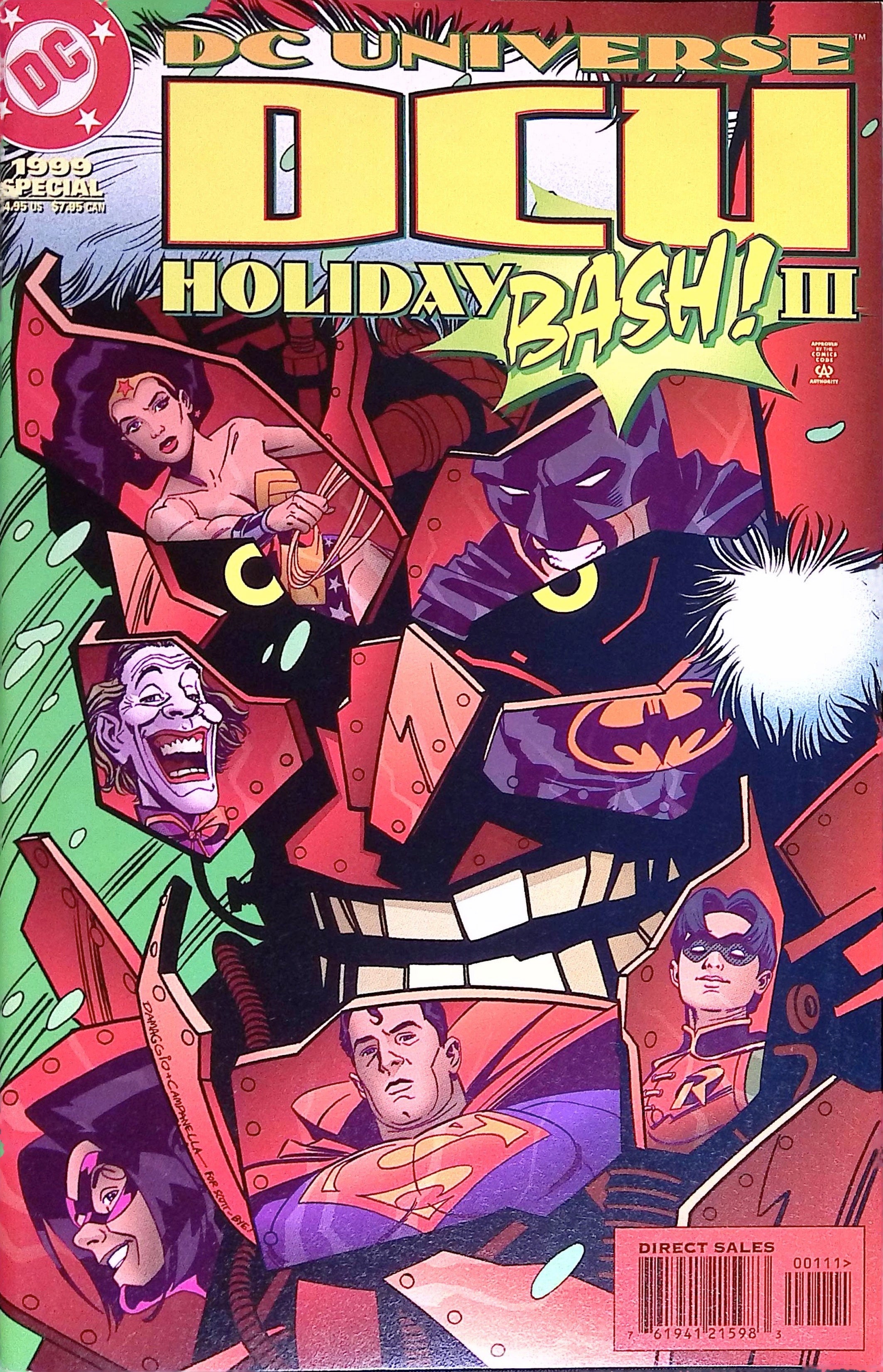 DC Universe Holiday Bash III 1999 NM