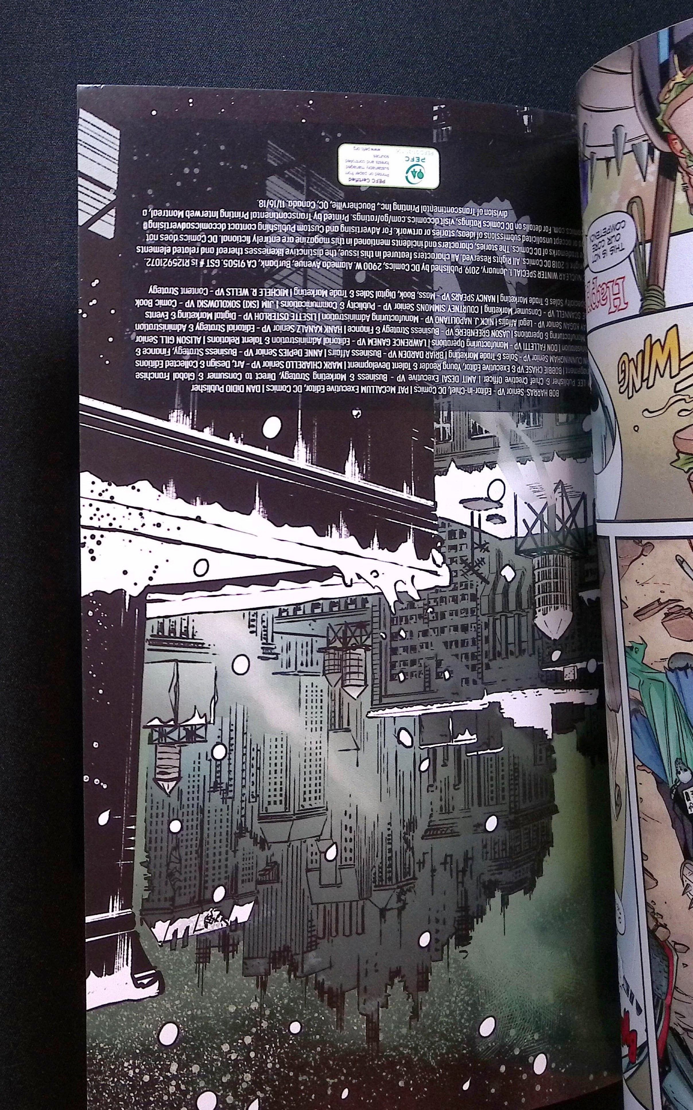 DC's Nuclear Winter Special # 1 NM-