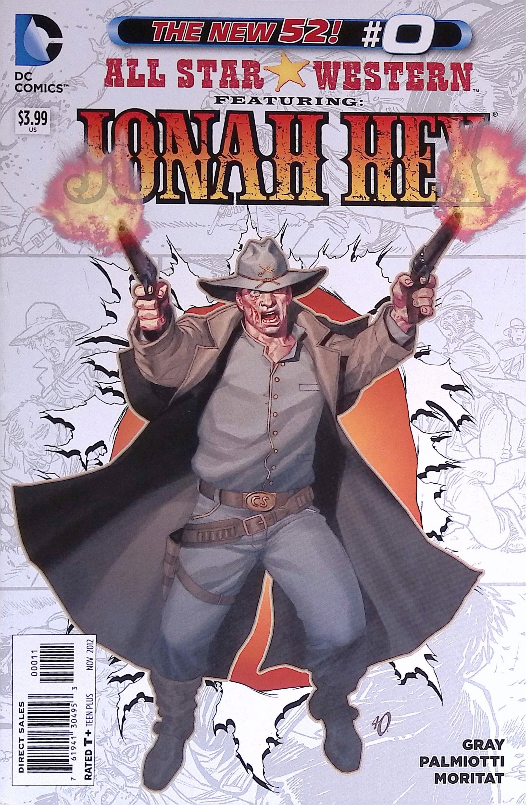 All-Star Western Johan Hex # 0 2012 NM-