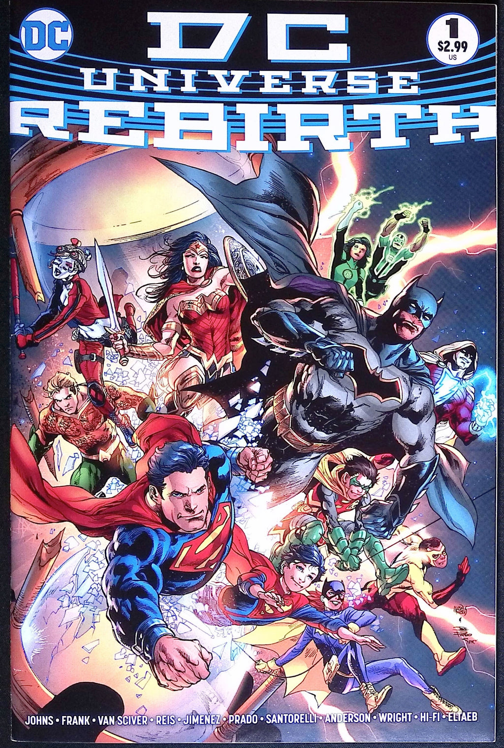 DC Universe: Rebirth # 1 2016 VF/NM