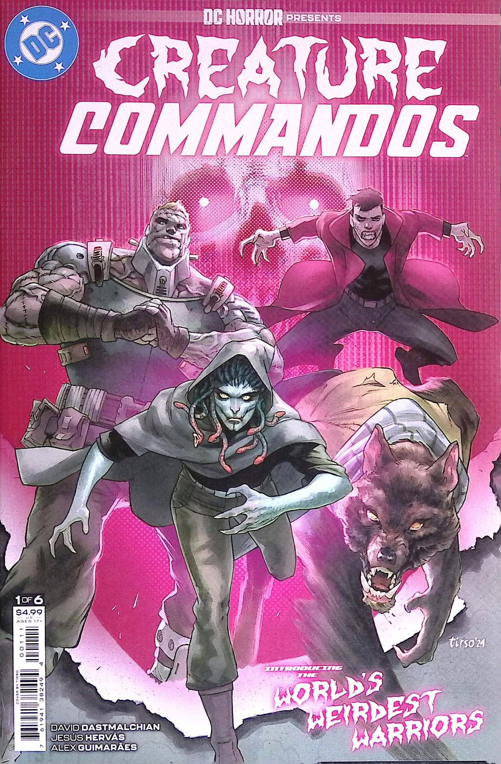 DC Horror Presents: Creature Commandos # 1 2024 NM