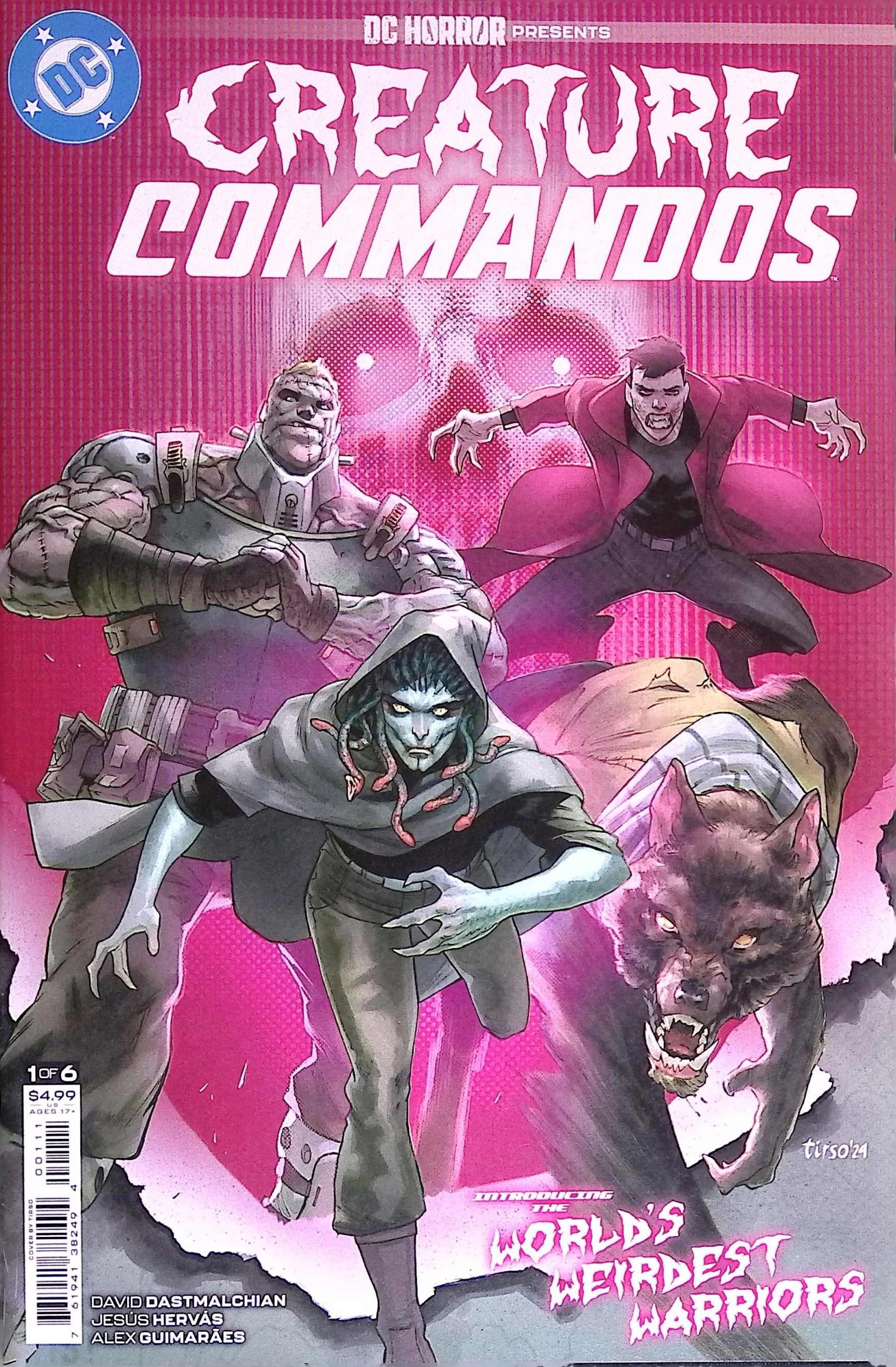 DC Horror Presents: Creature Commandos # 1 2024 NM