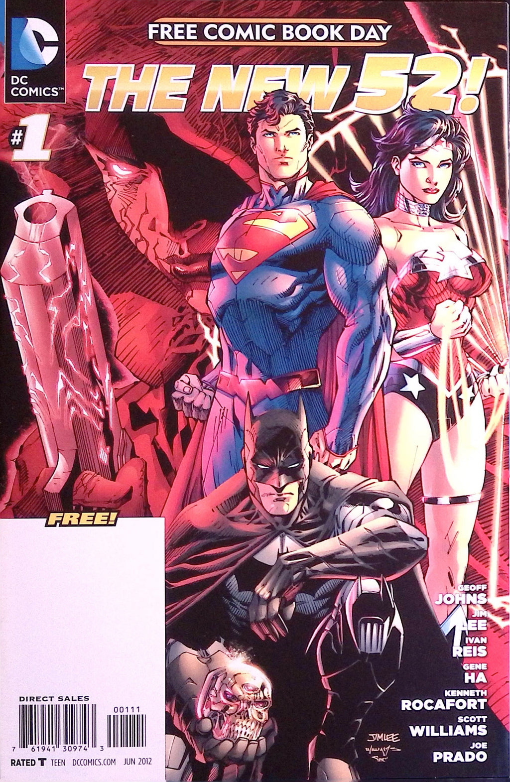 Free Comic Book Day 2012 (The New 52!) # 1 VF/NM
