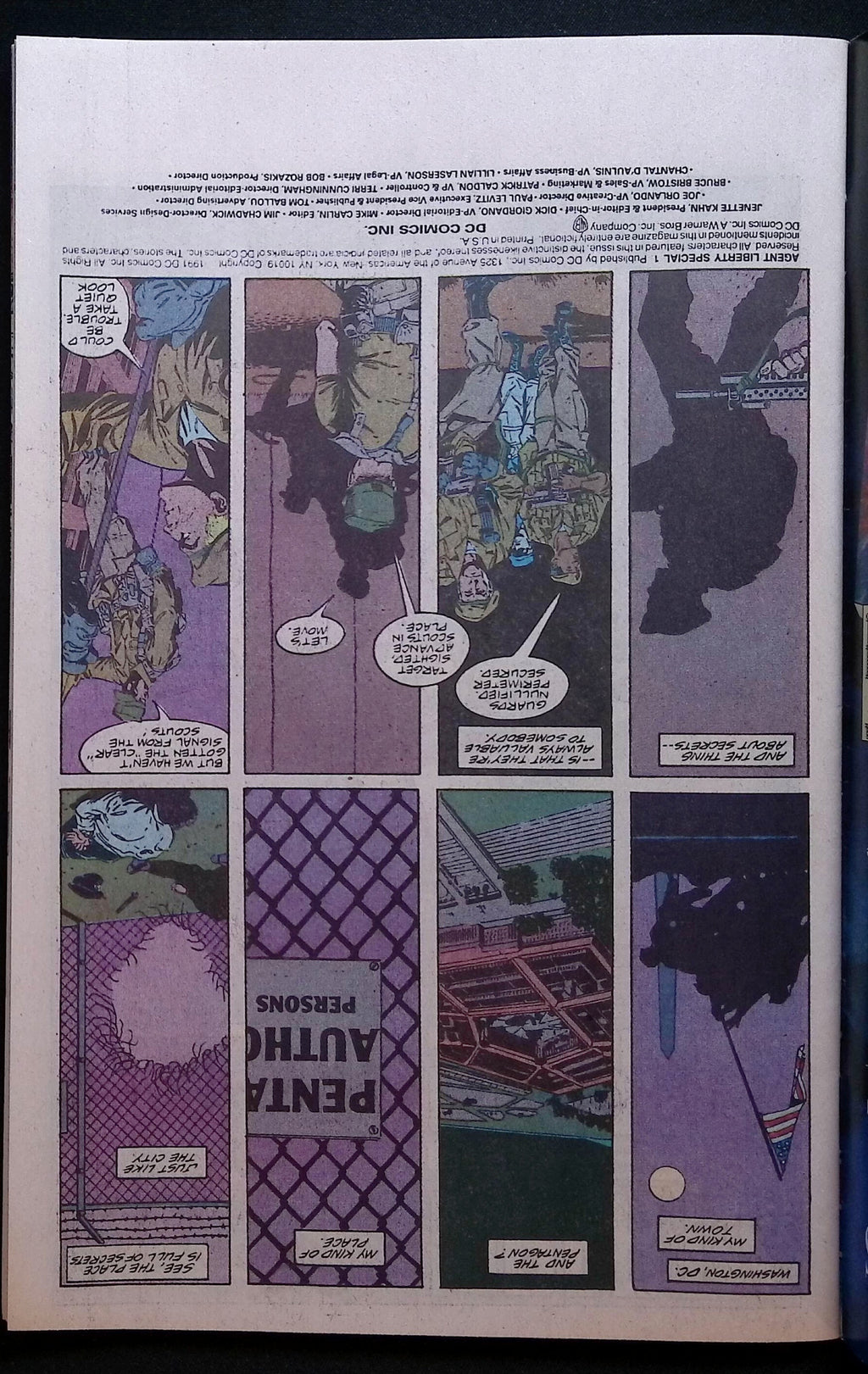 Agent Liberty # 1 1992 VF/NM