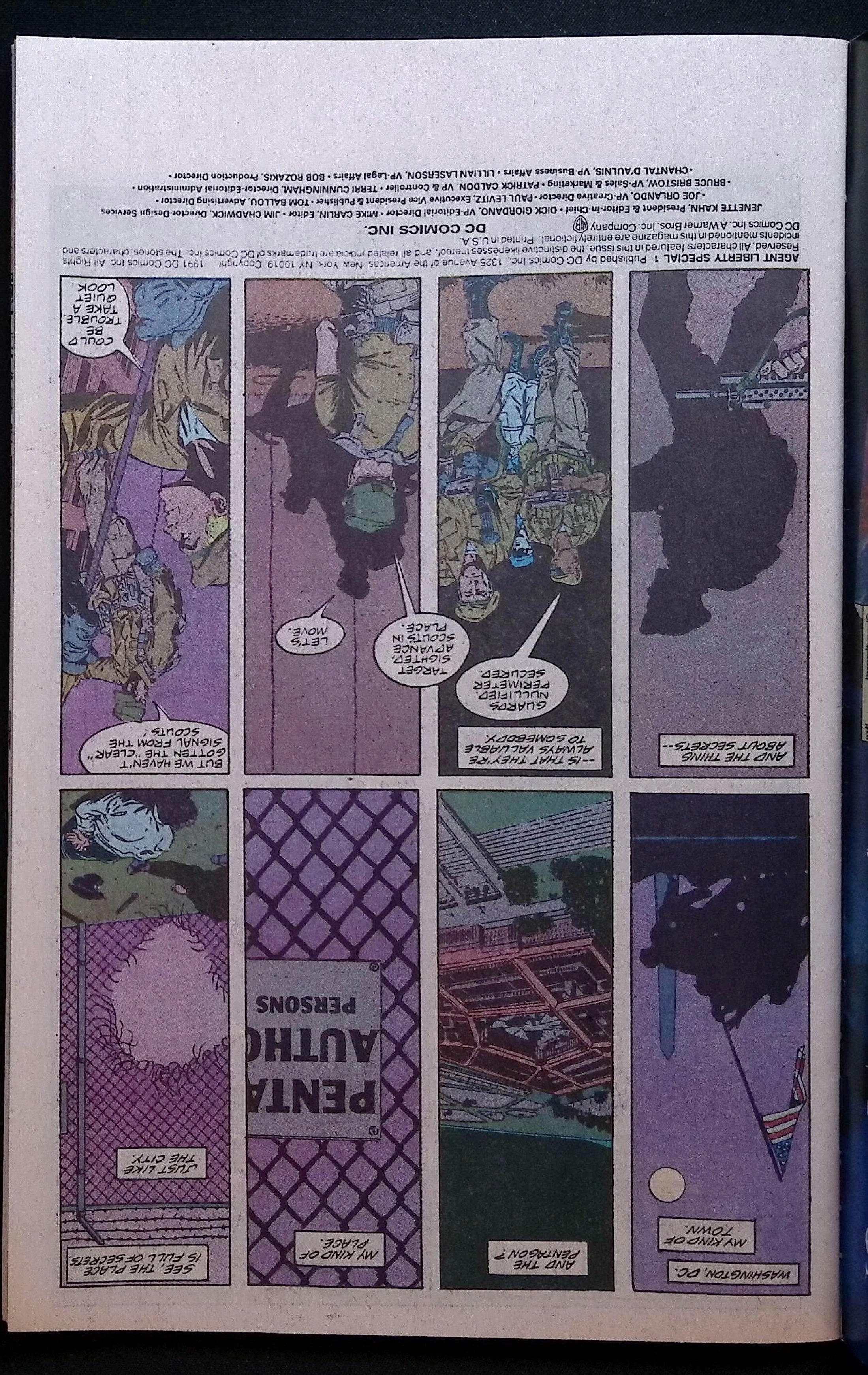 Agent Liberty # 1 1992 VF/NM
