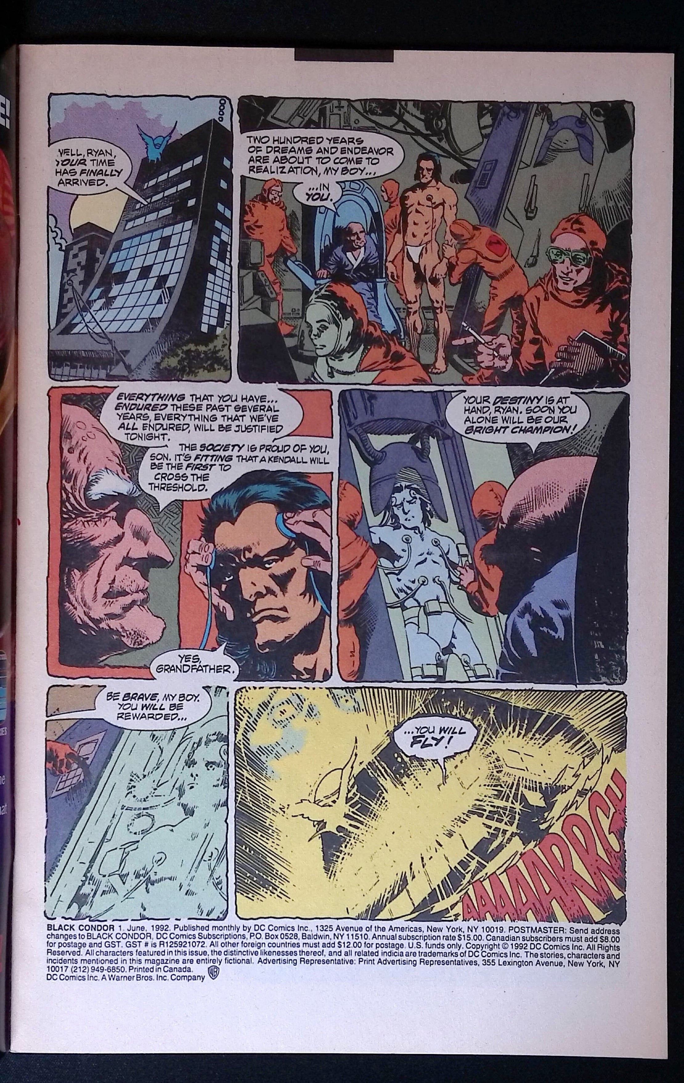 Black Condor # 1 1992 NM