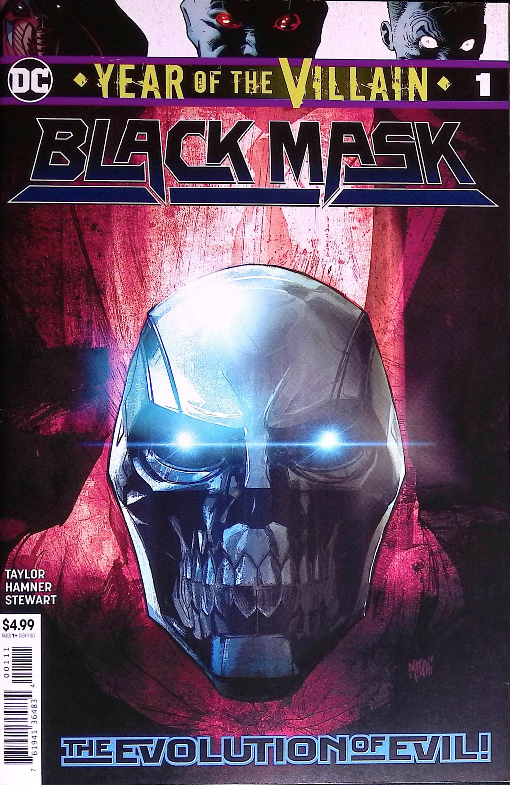 Black Mask: Year of the Villain # 1  2019 NM-