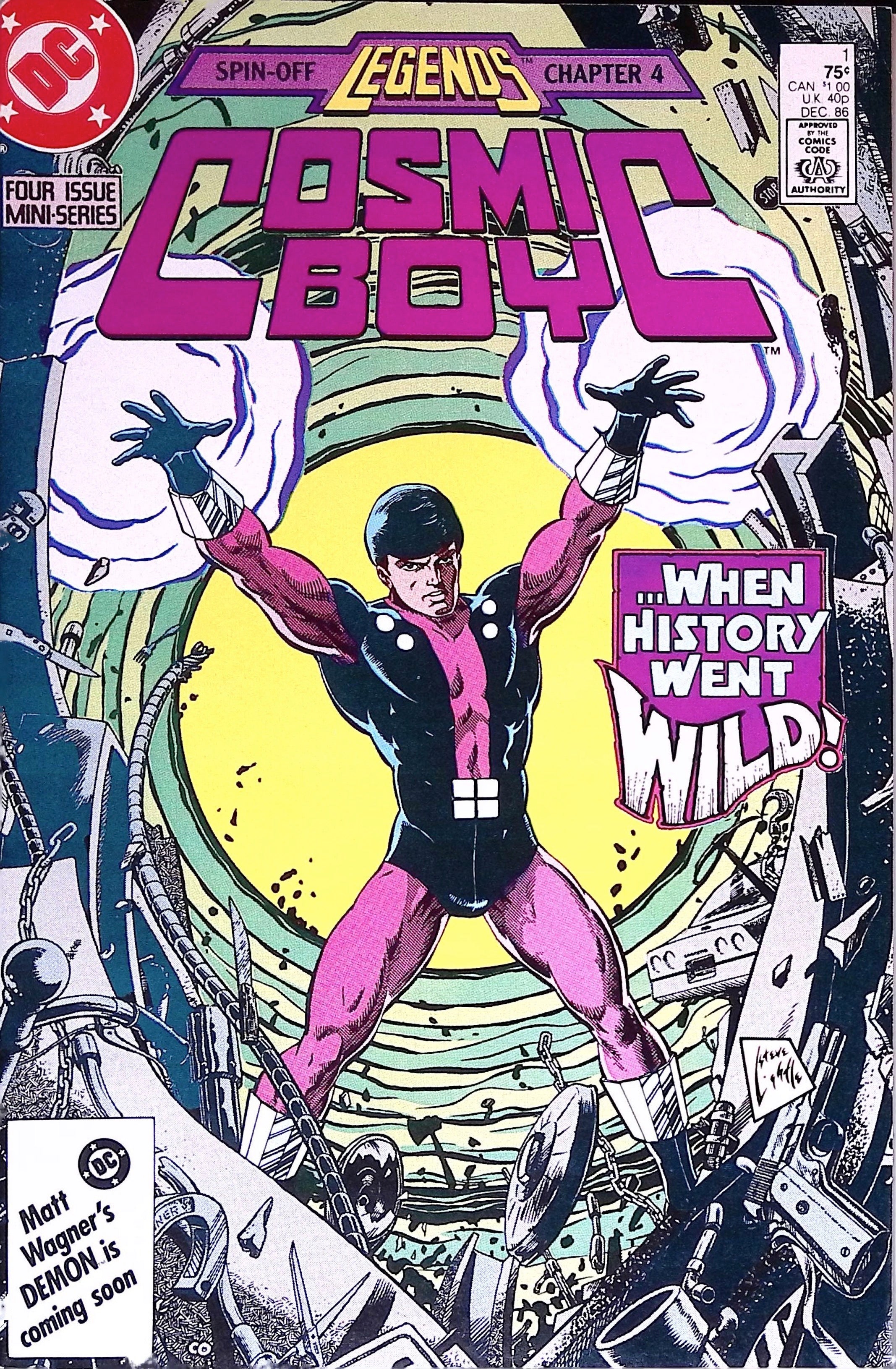 Cosmic Boy # 1 1986 NM