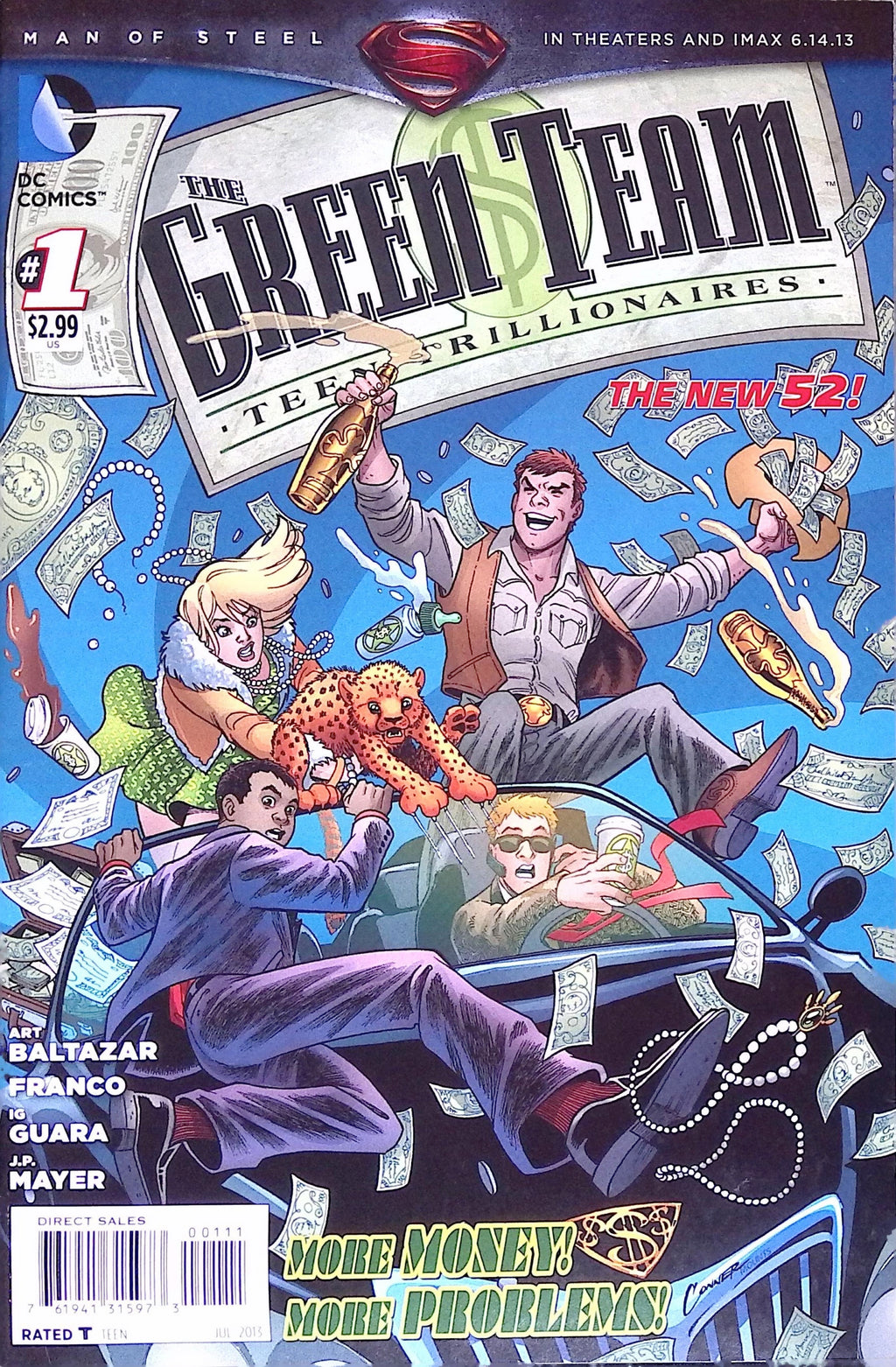 The Green Team: Teen Trillionaires # 1 2013 VF/NM