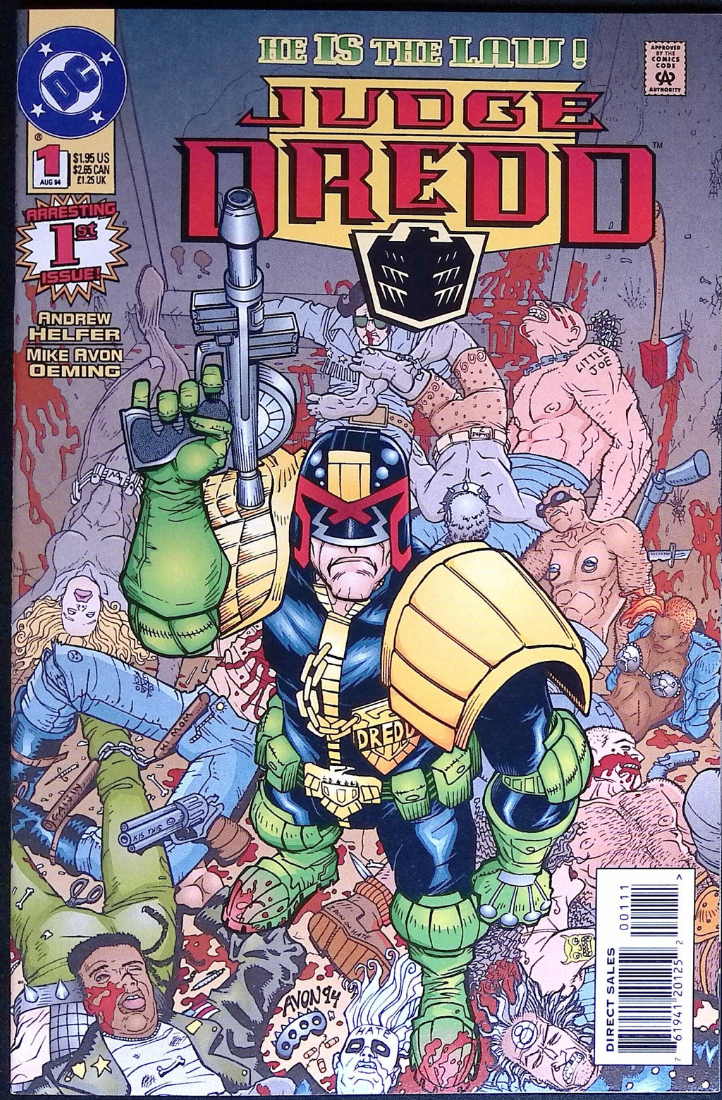 Judge Dredd # 1 1994 NM-