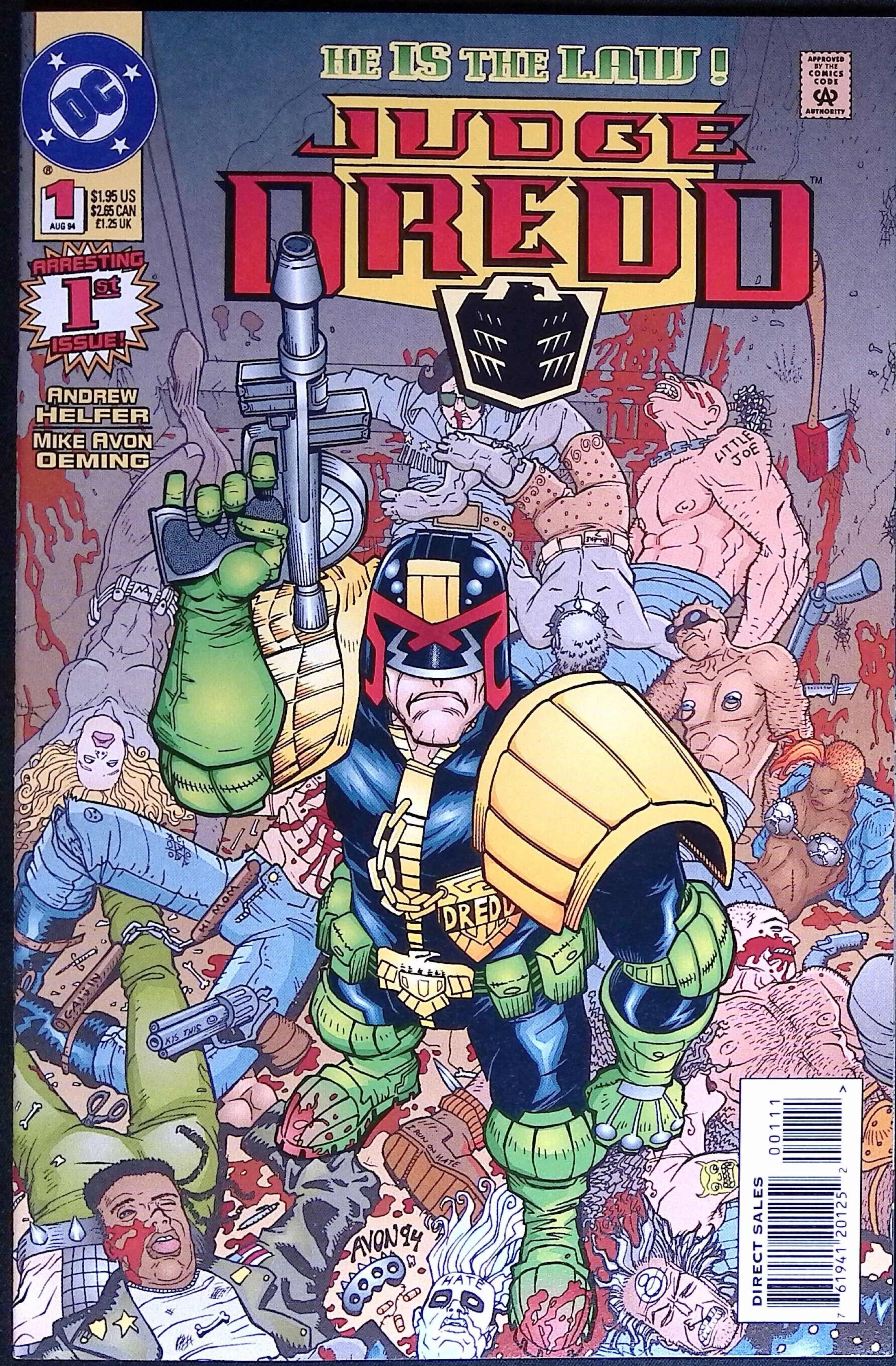 Judge Dredd # 1 1994 NM-