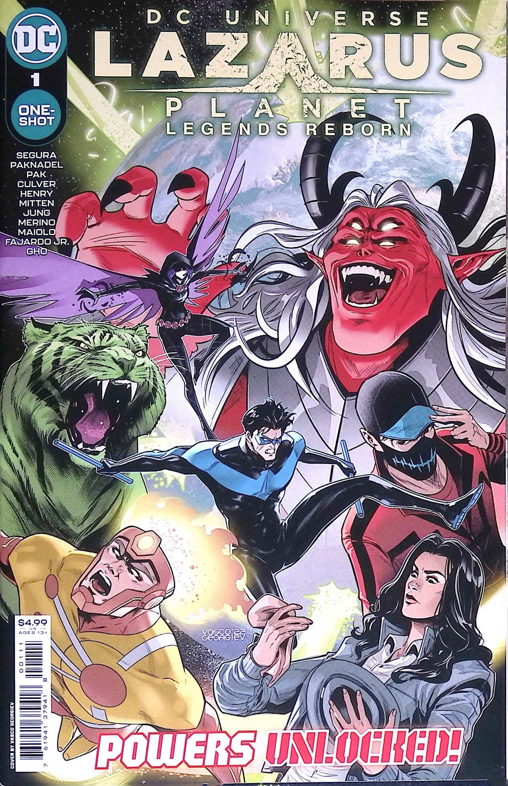 Lazarus Planet: Legends Reborn # 1 2023 NM