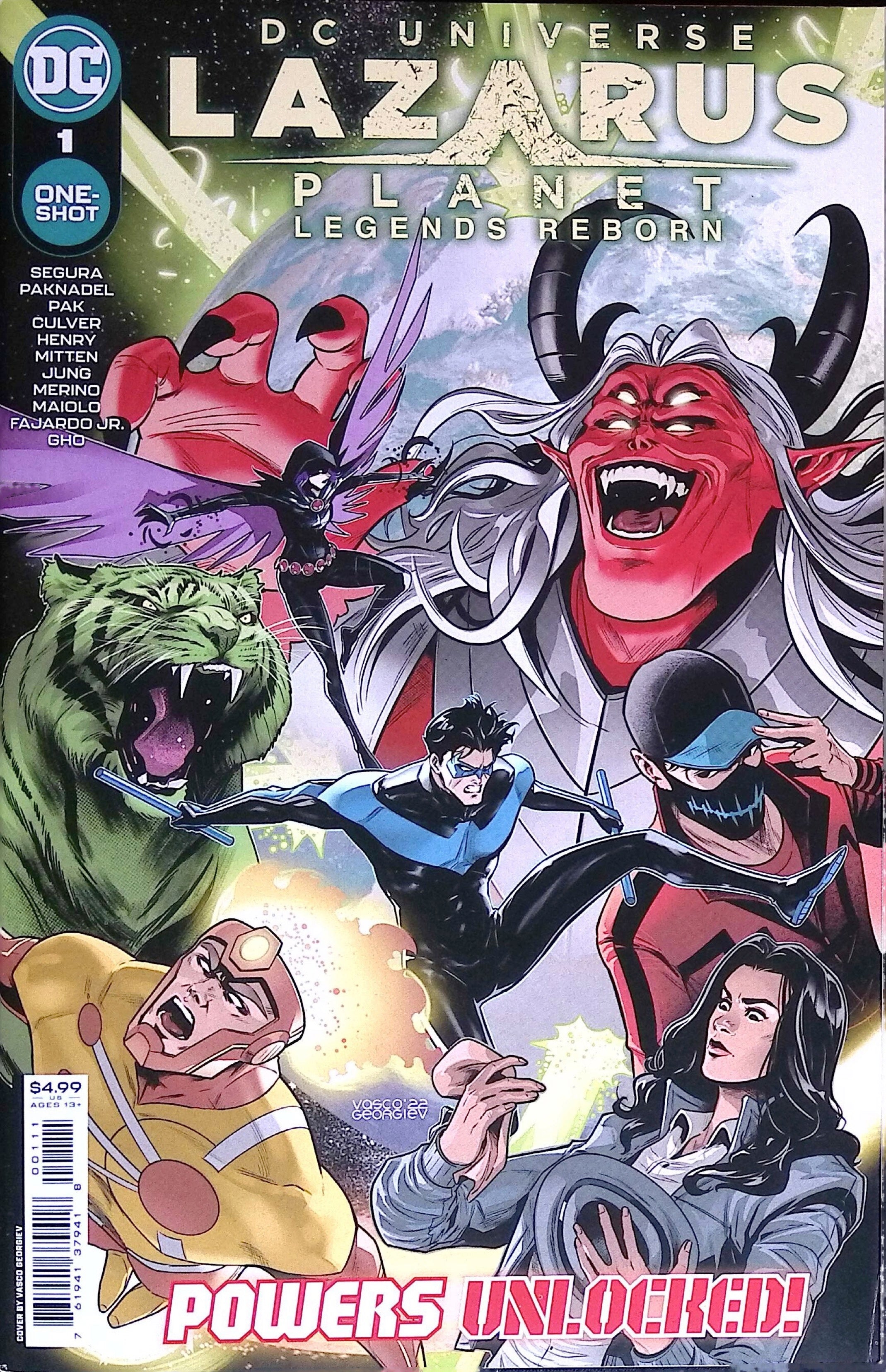 Lazarus Planet: Legends Reborn # 1 2023 NM-