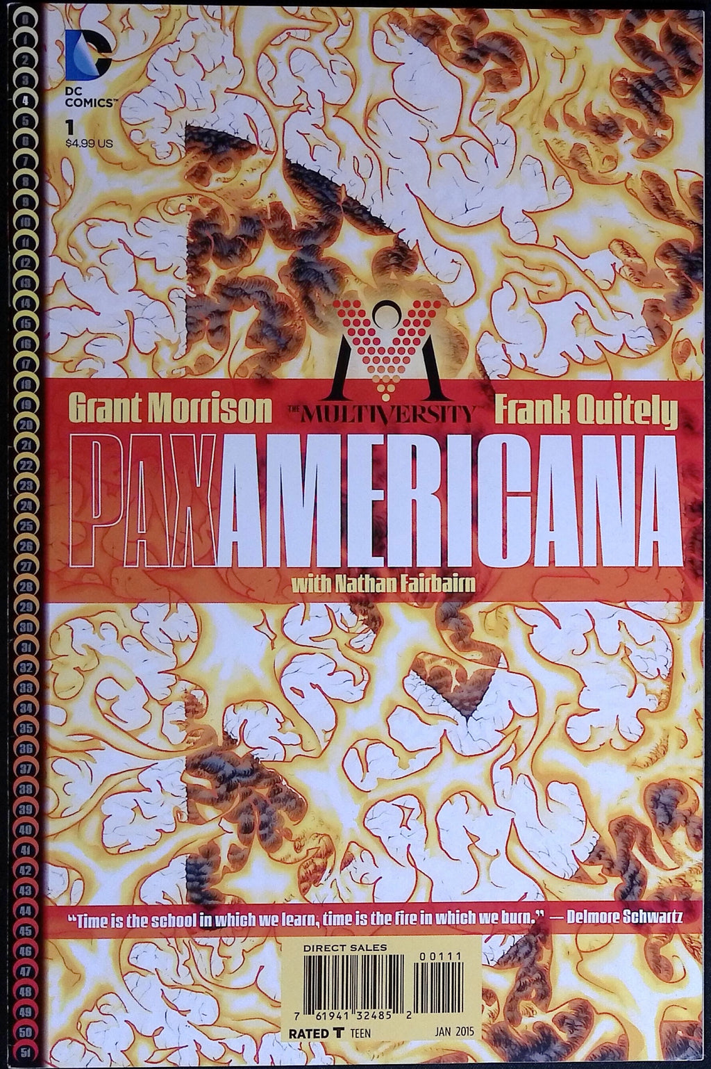 The Multiversity: Pax Americana # 1 2014 VF/NM