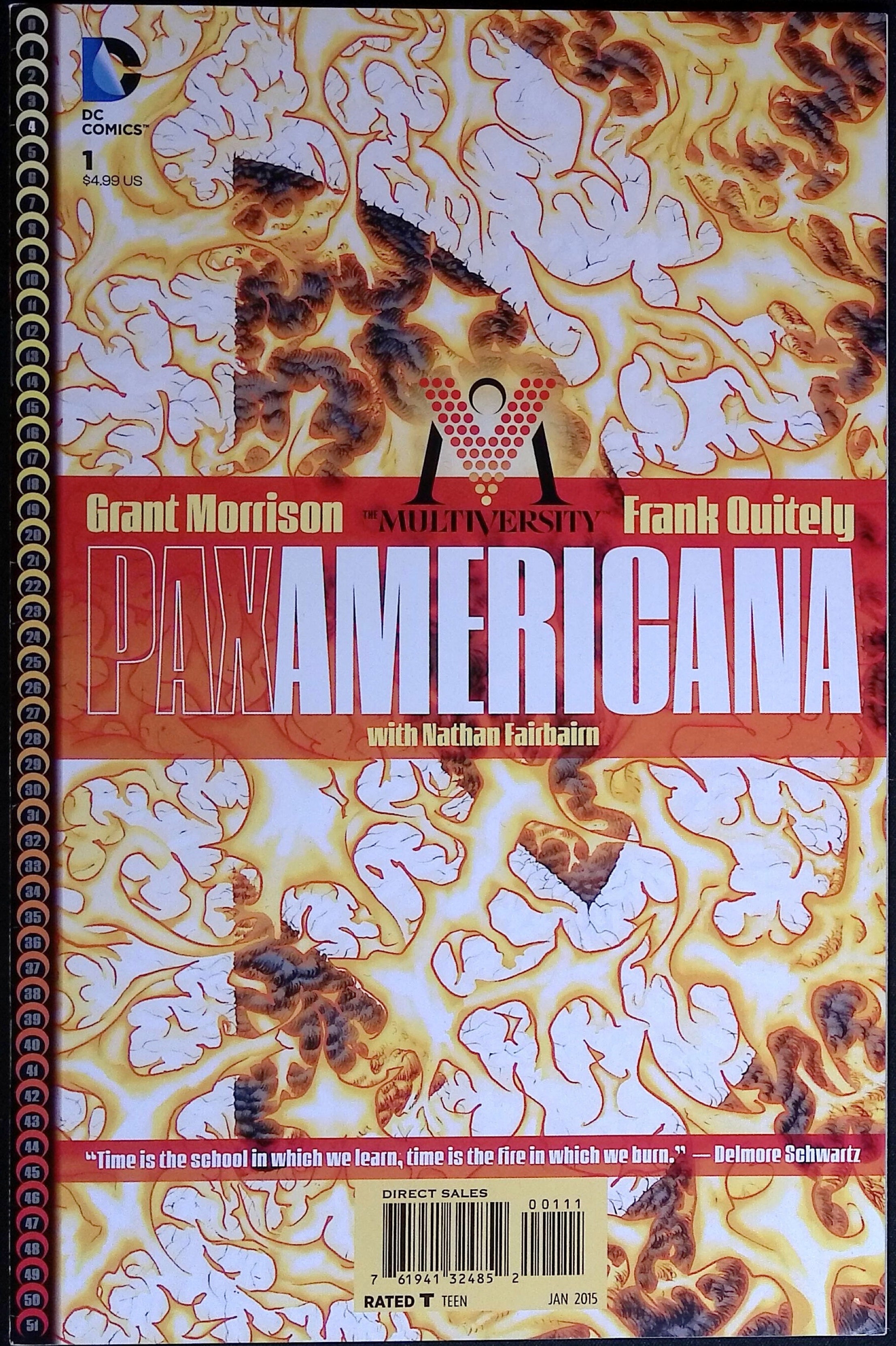 The Multiversity: Pax Americana # 1 2014 VF/NM