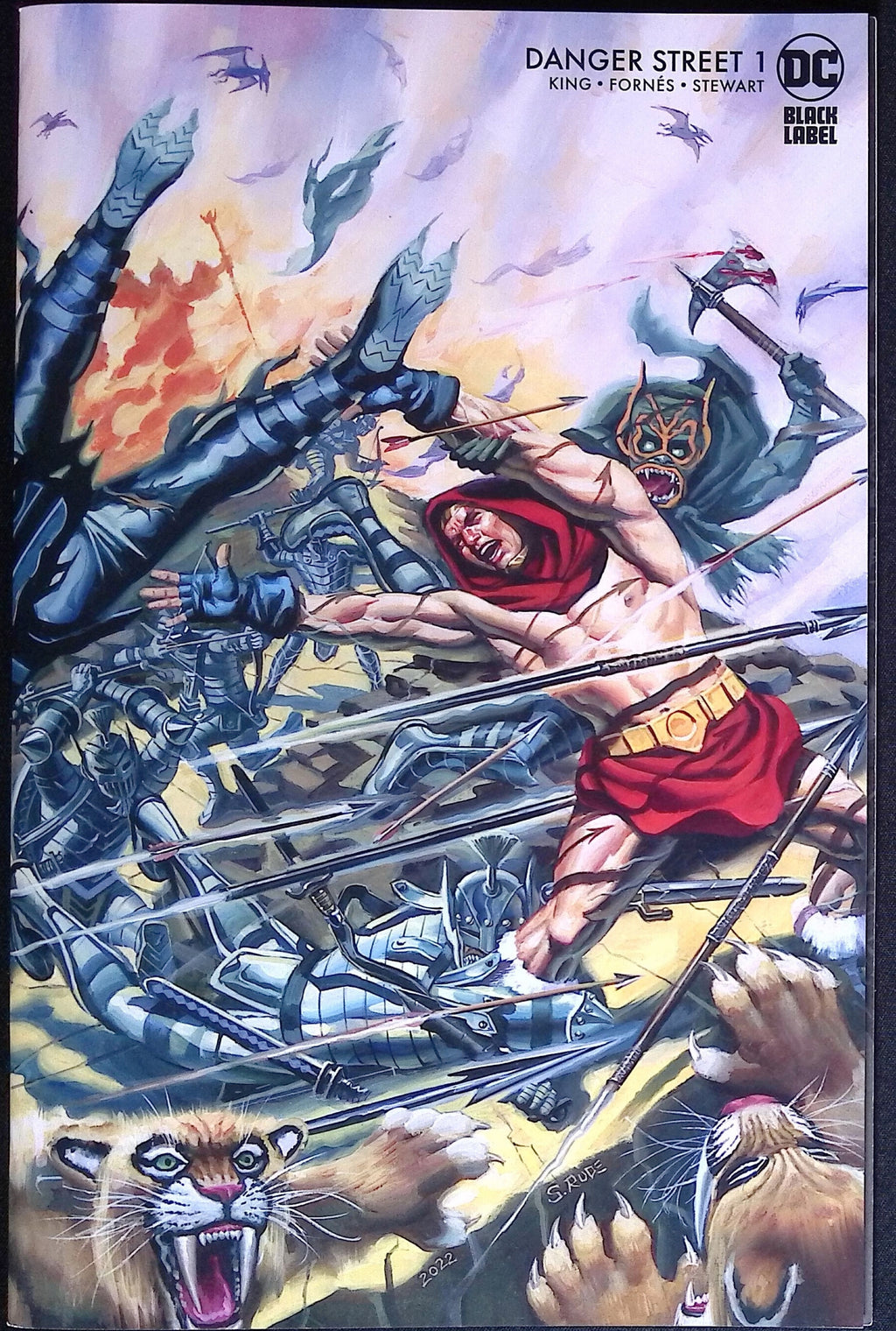 Danger Street # 1 Rude Variant 2022 NM-