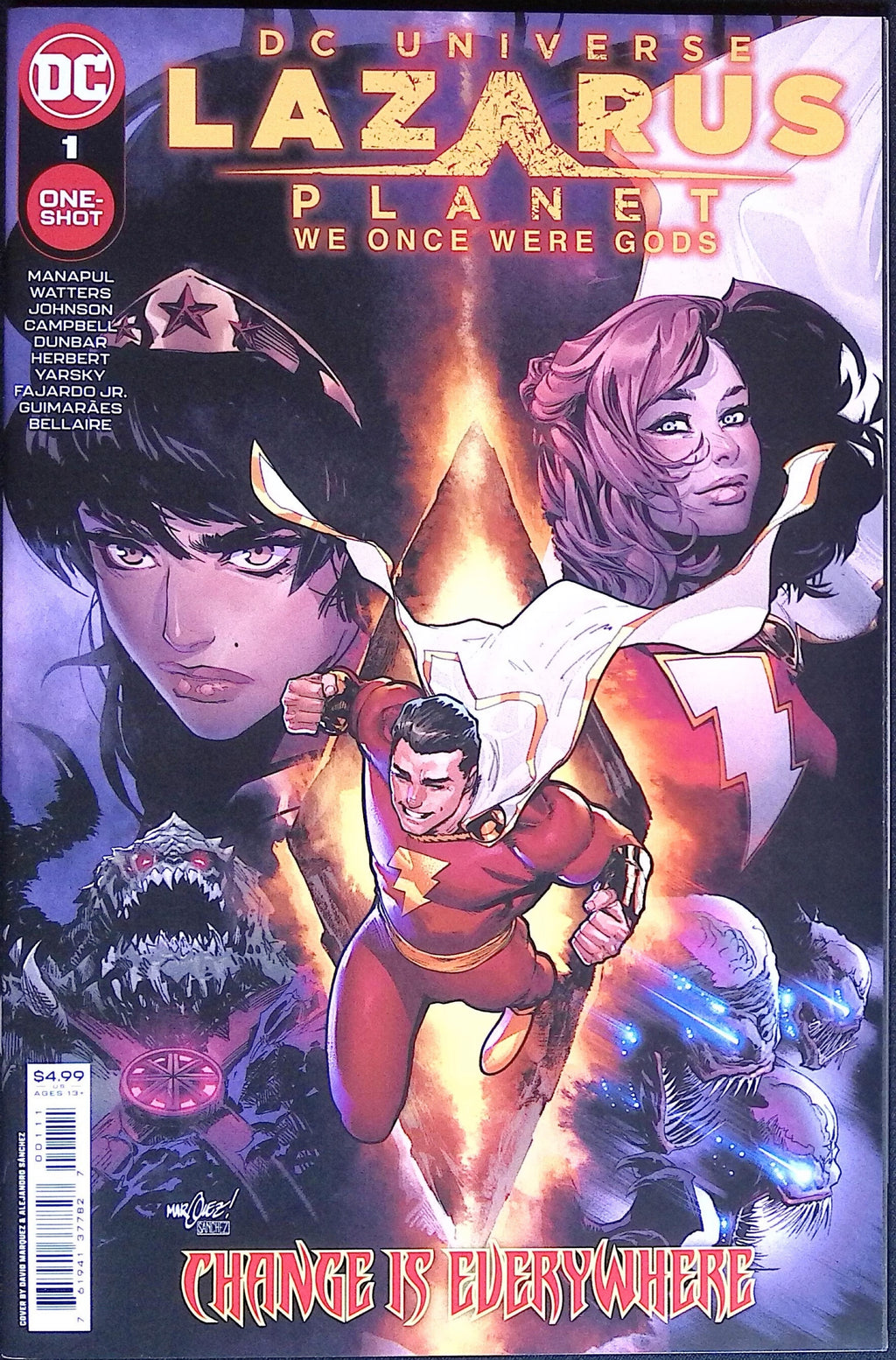 Lazarus Planet: We Once Were Gods # 1 2023 NM
