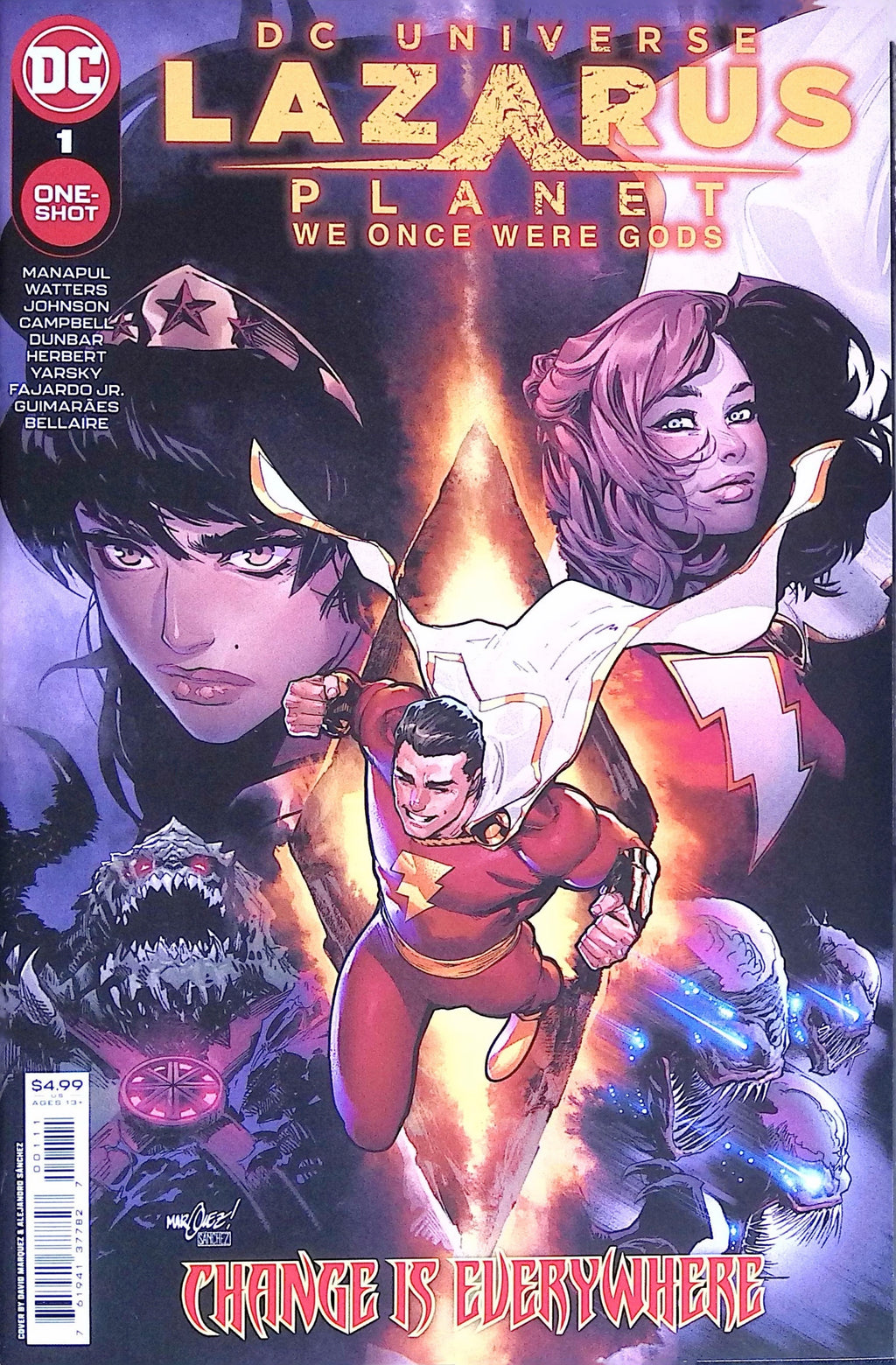Lazarus Planet: We Once Were Gods # 1 2023 NM