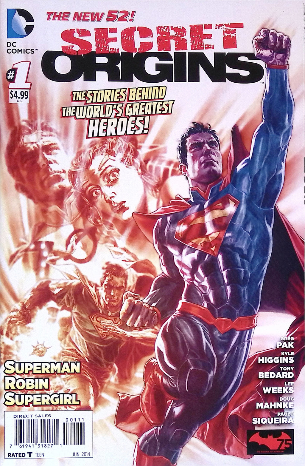 Secret Origins # 1 2014 NM