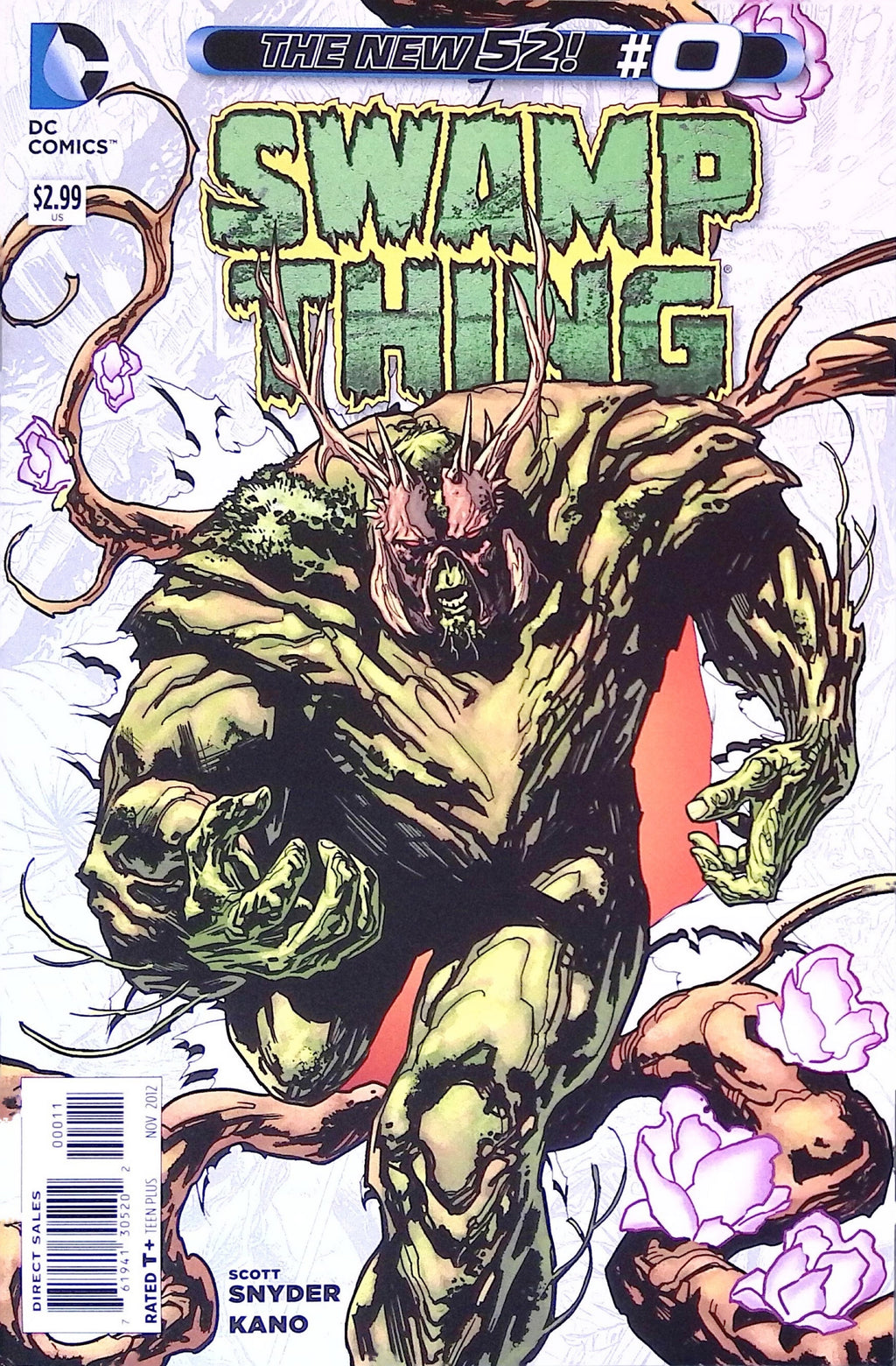 Swamp Thing # 0 2012 NM