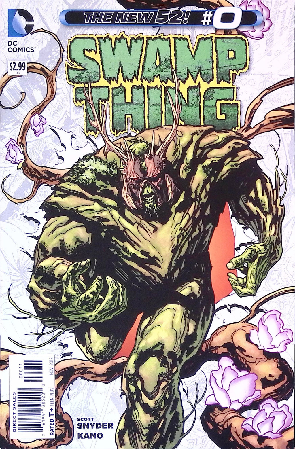 Swamp Thing # 0 2012 NM-