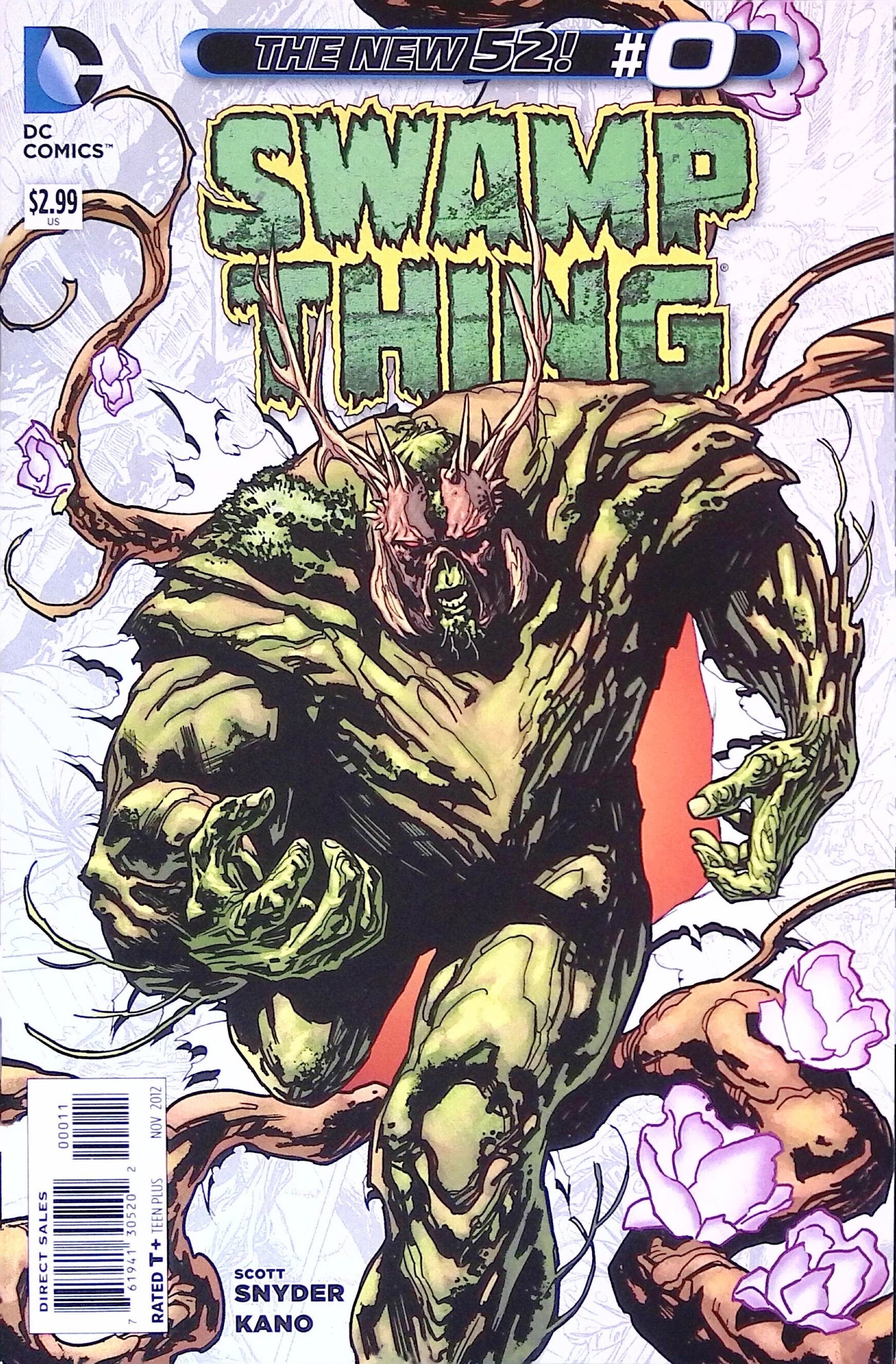 Swamp Thing # 0 2012 NM-