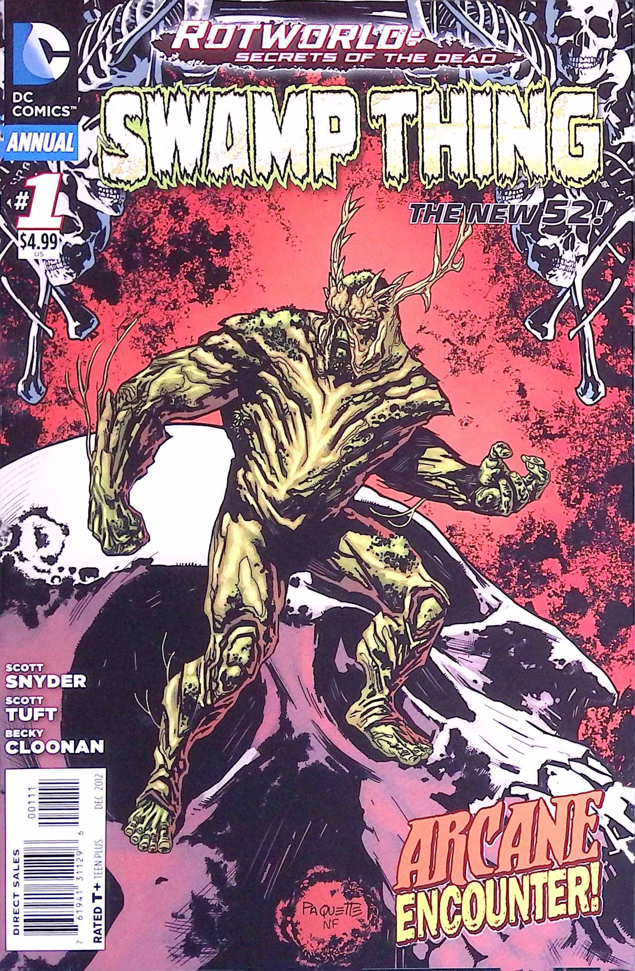 Swamp Thing Annual # 1 2012 NM-