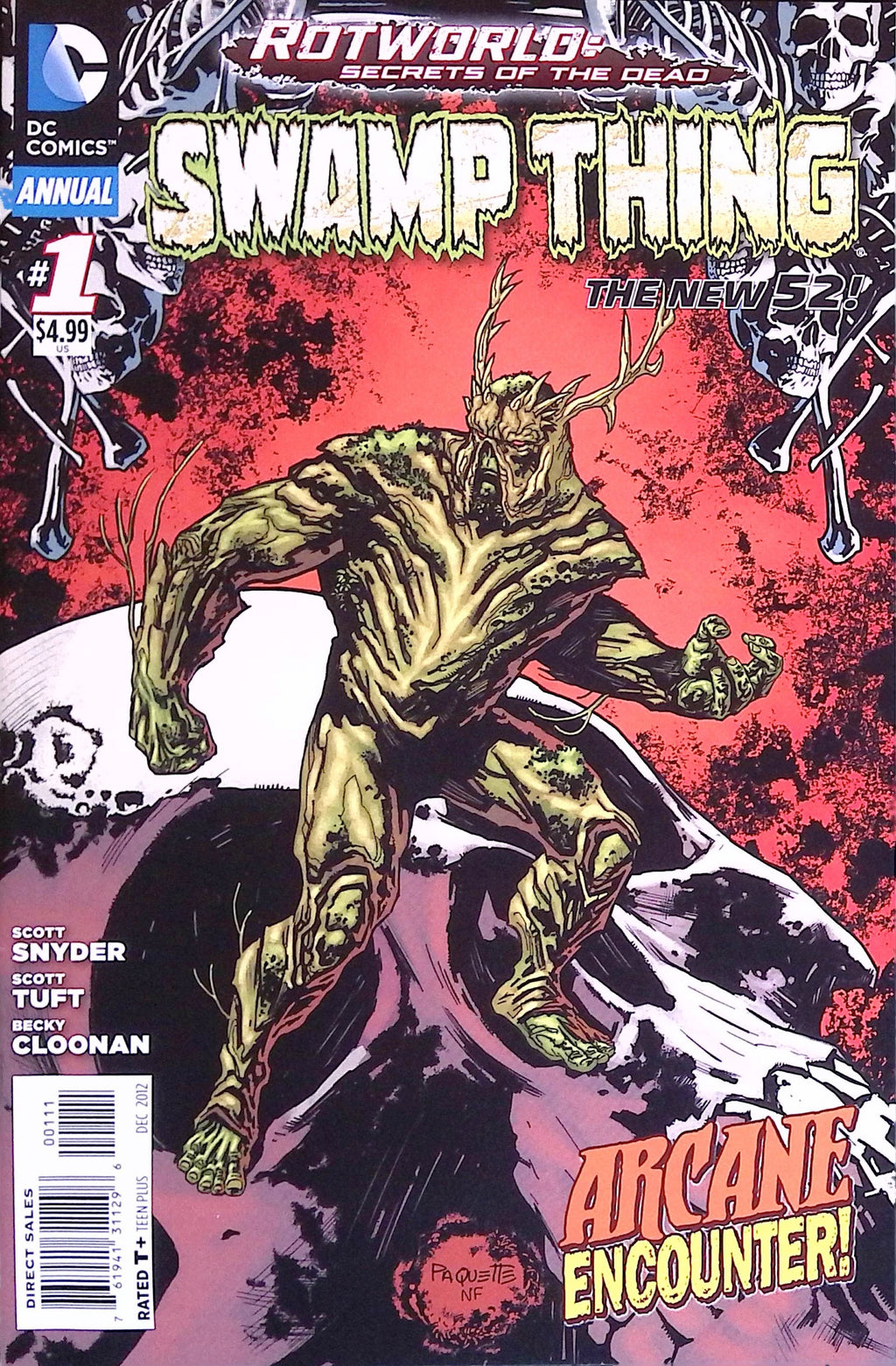 Swamp Thing Annual # 1 2012 NM-