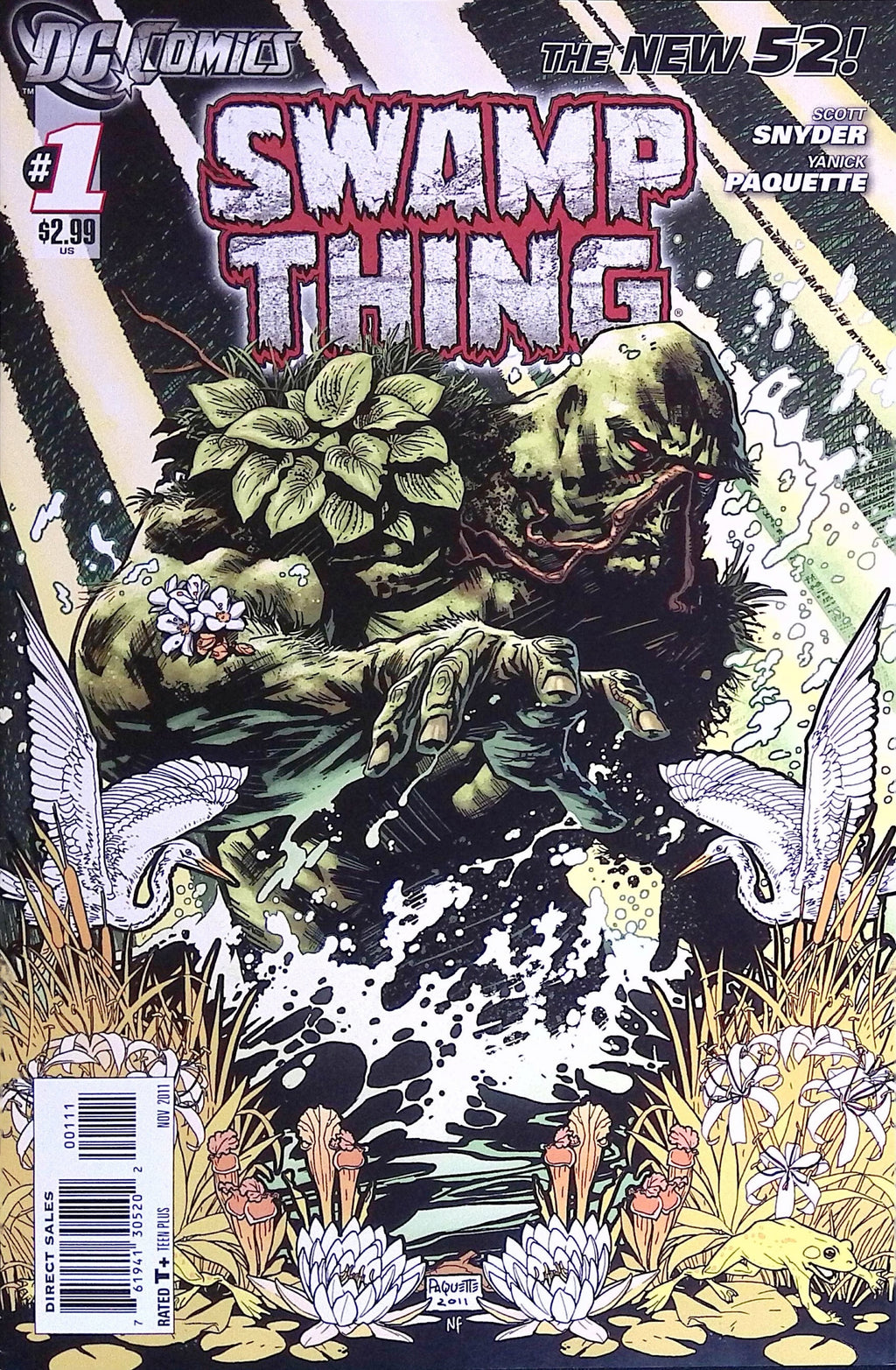 Swamp Thing # 1 2011 NM-