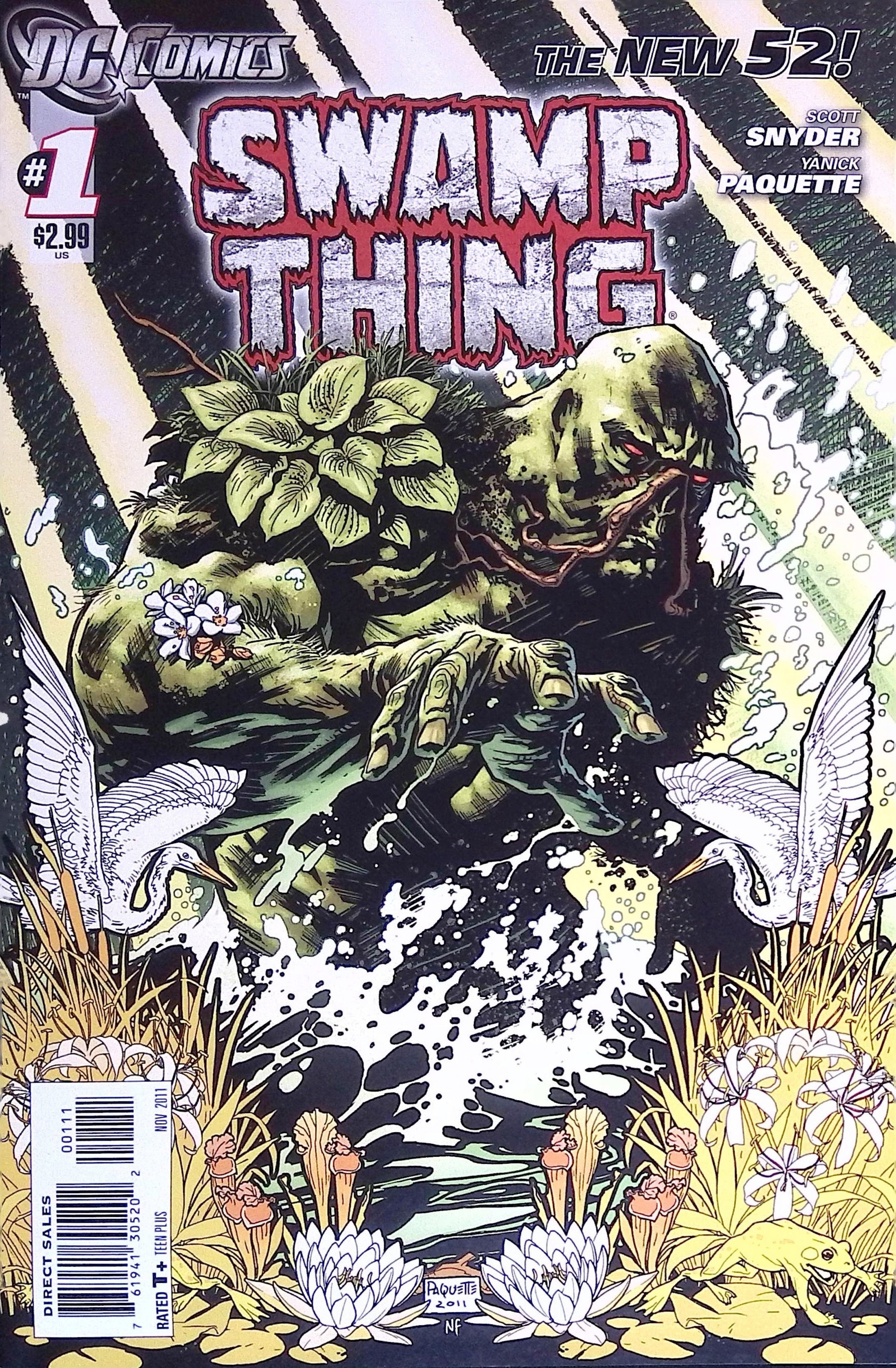 Swamp Thing # 1 2011 NM-