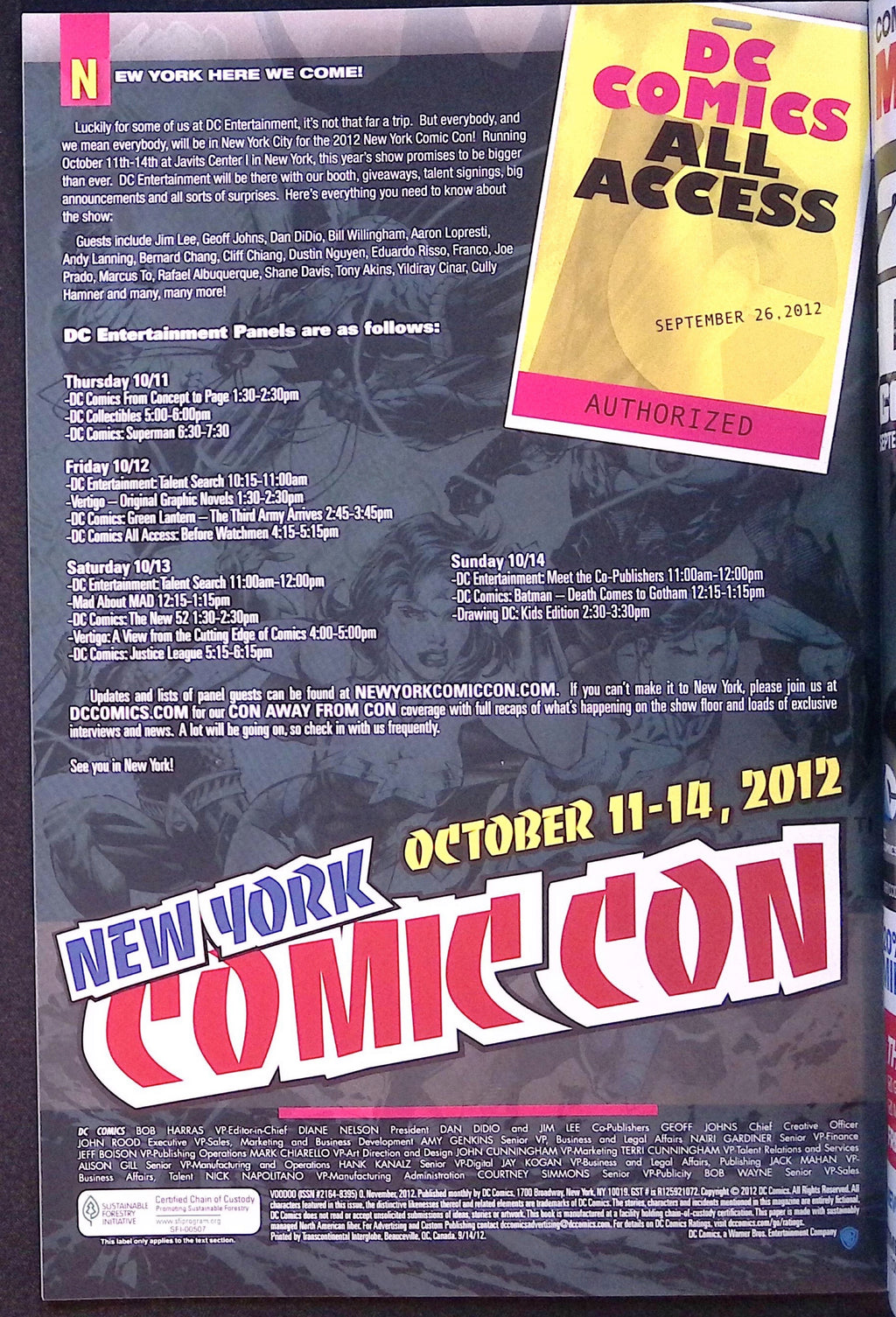 Voodoo # 0 2012 NM-