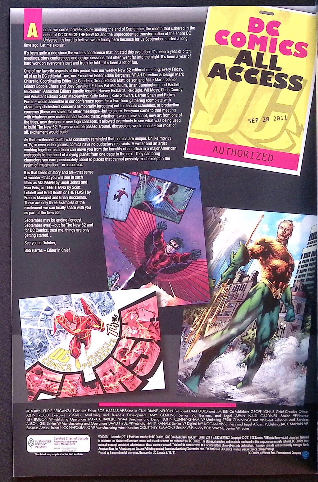 Voodoo # 1 2011 VF+