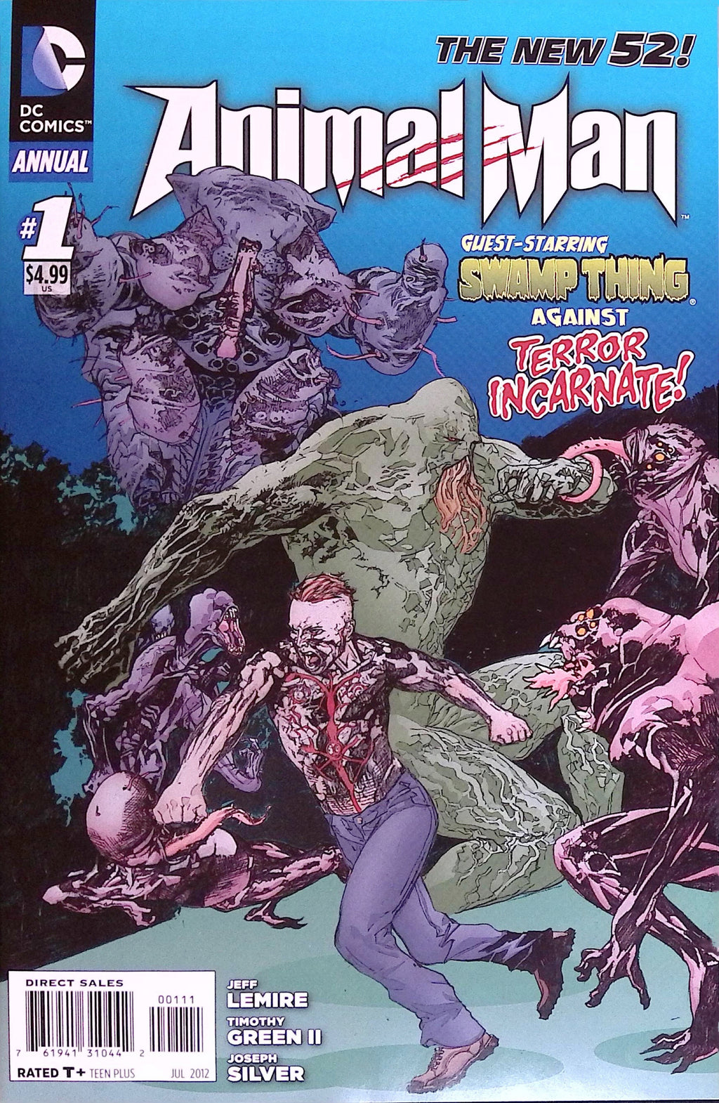 Animal Man Annual # 1 2012 NM-
