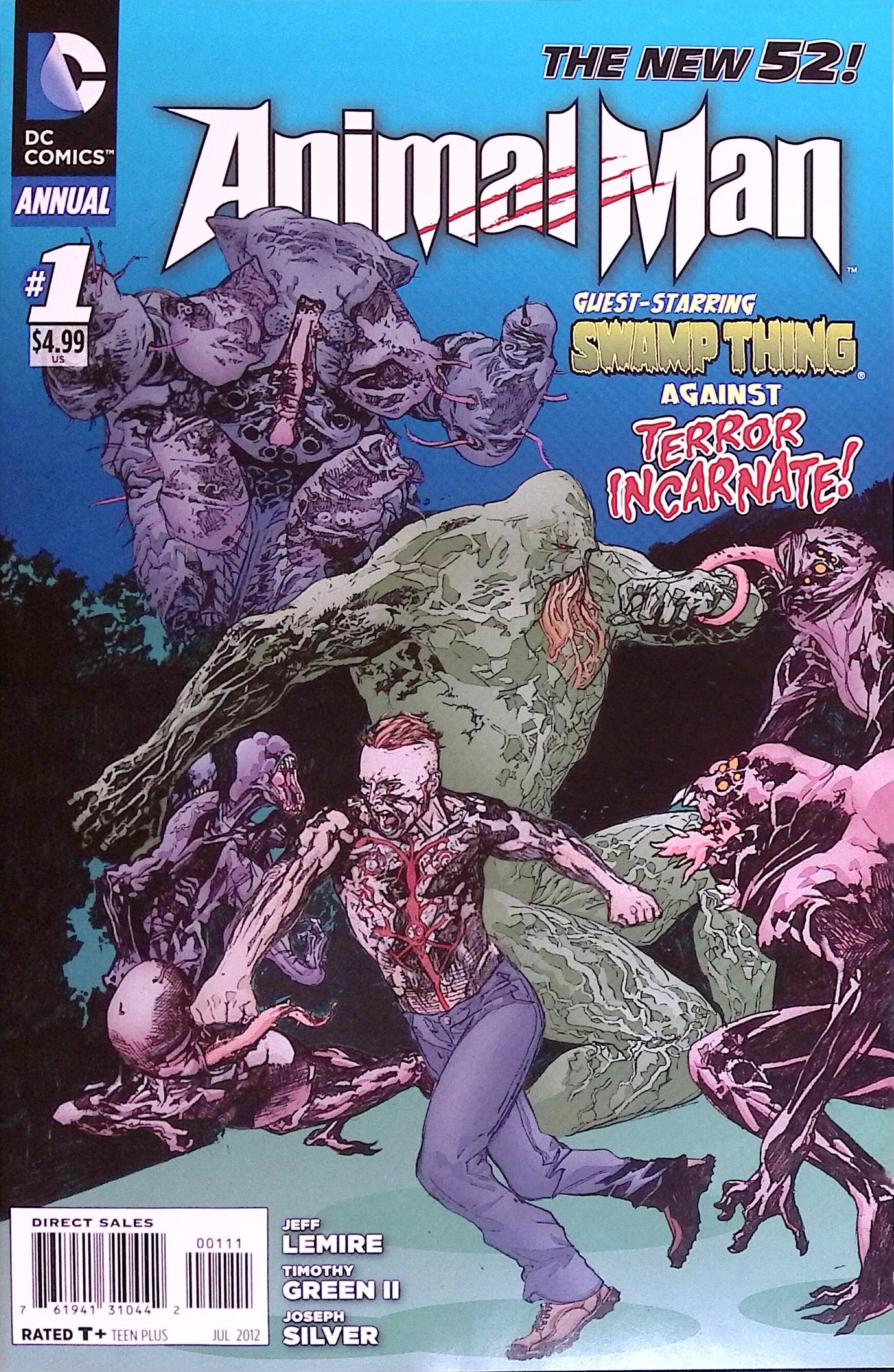 Animal Man Annual # 1 2012 NM-