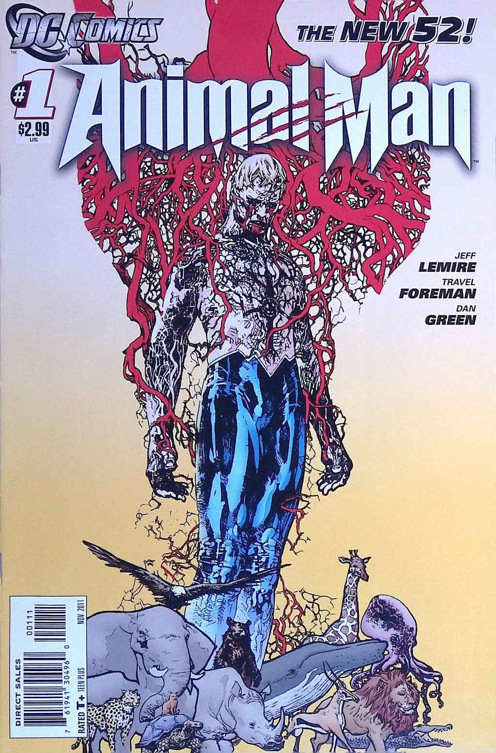 Animal Man # 1 2011 NM-