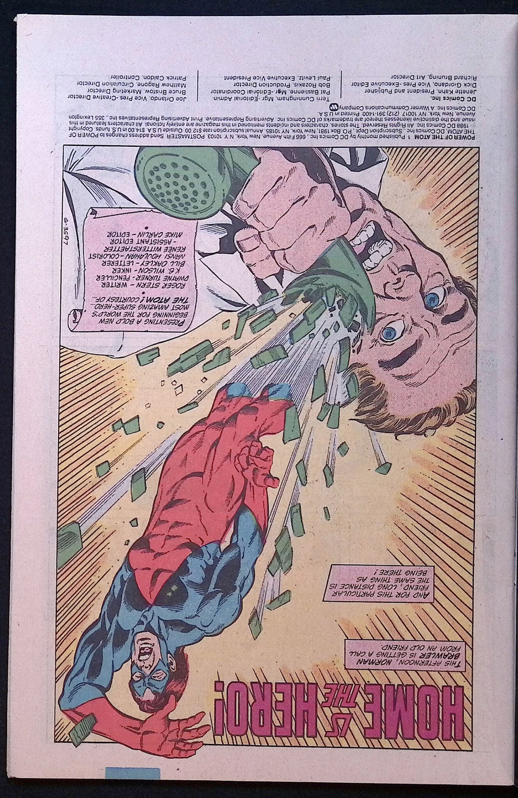The Power of the Atom # 1 1988  VF/NM