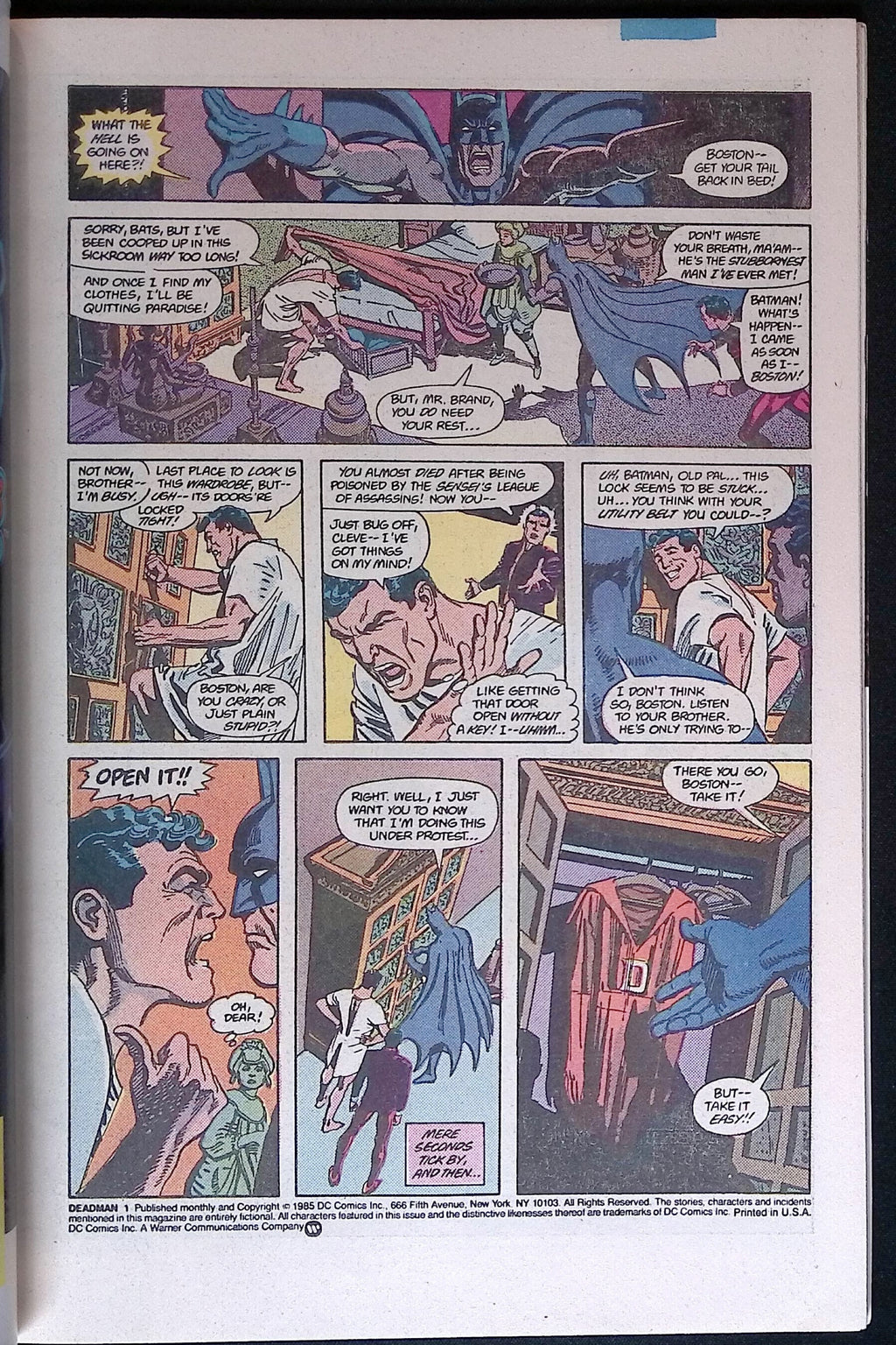 Deadman # 1 1986 VF/NM