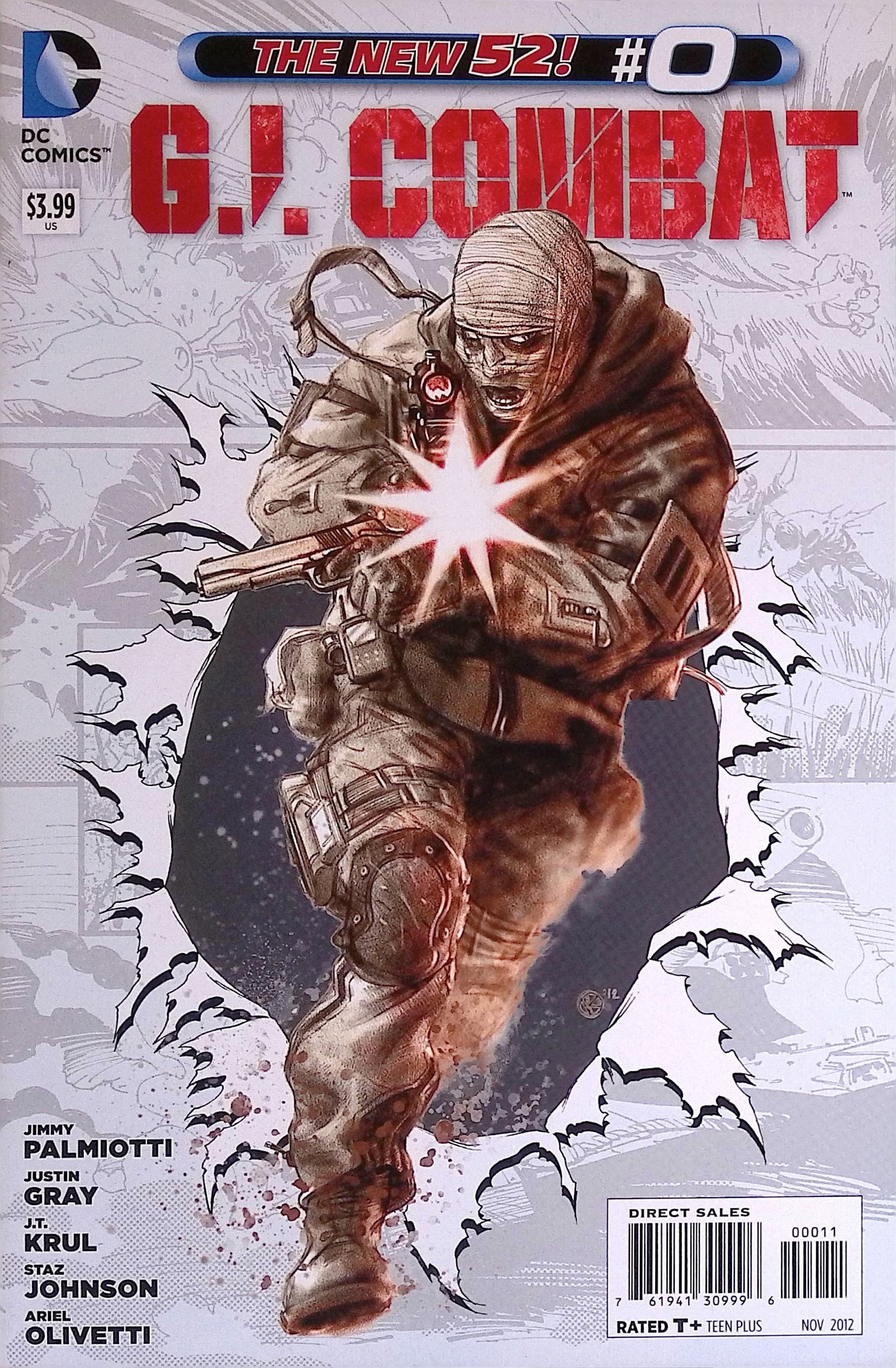 G.I. Combat # 0 2012 NM-