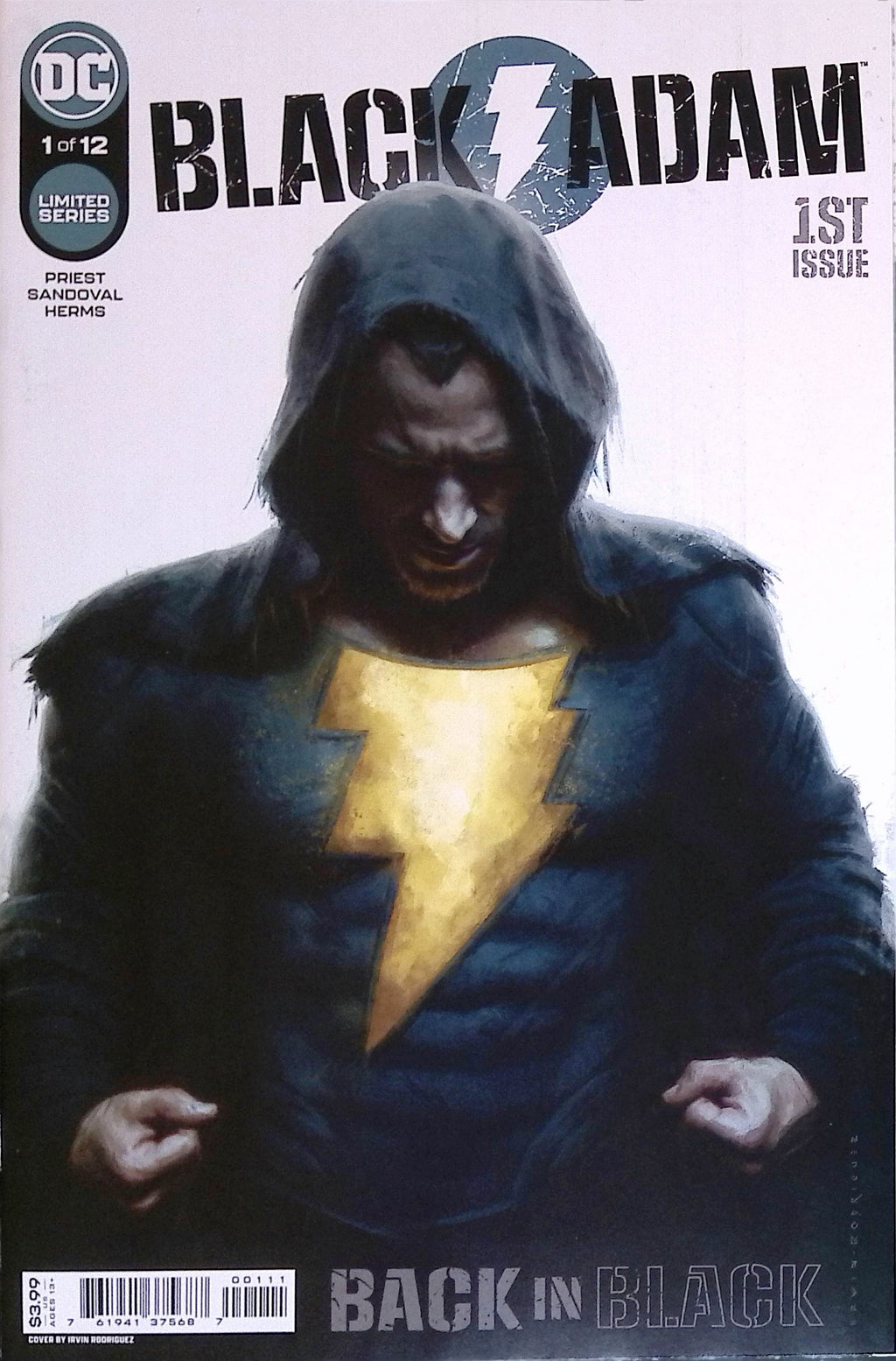 Black Adam # 1 2022 NM-