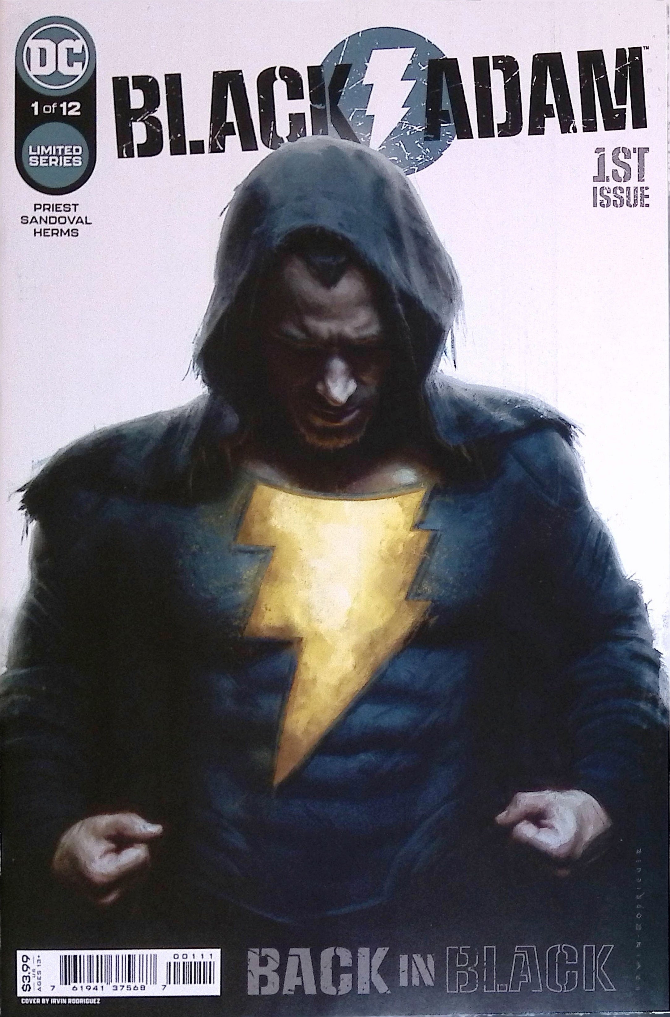 Black Adam # 1 2022 NM-